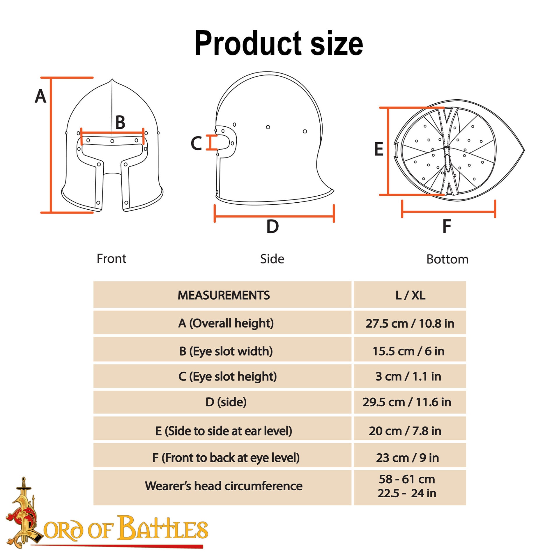 Casco Barbute Italiano del Siglo Xv Calibre 16 - Imagen 3