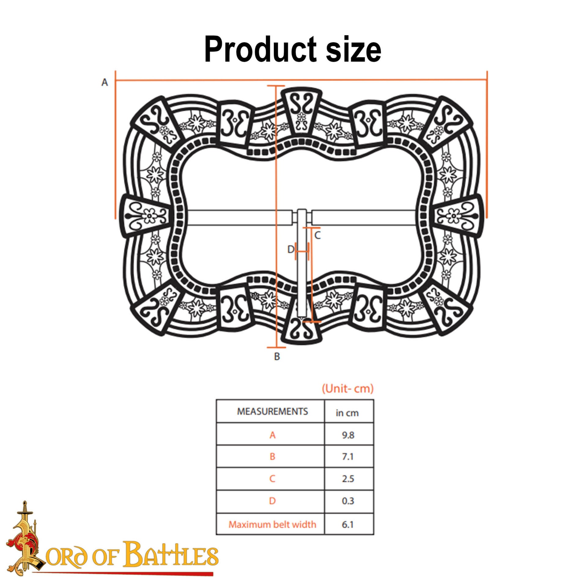 Capitán Jack Sparrow Hebilla de Cinturón para Cosplay de Piratas - Imagen 5
