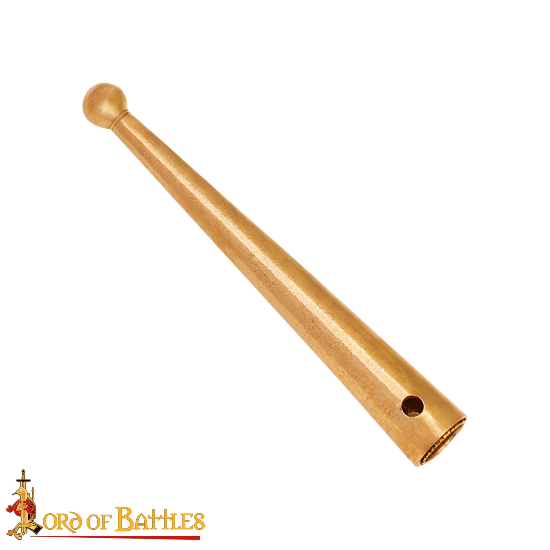 Agujas Medievales de Latón Macizo con Puntas Redondeadas, Juego de 10, 3,8 Cm - Imagen 2