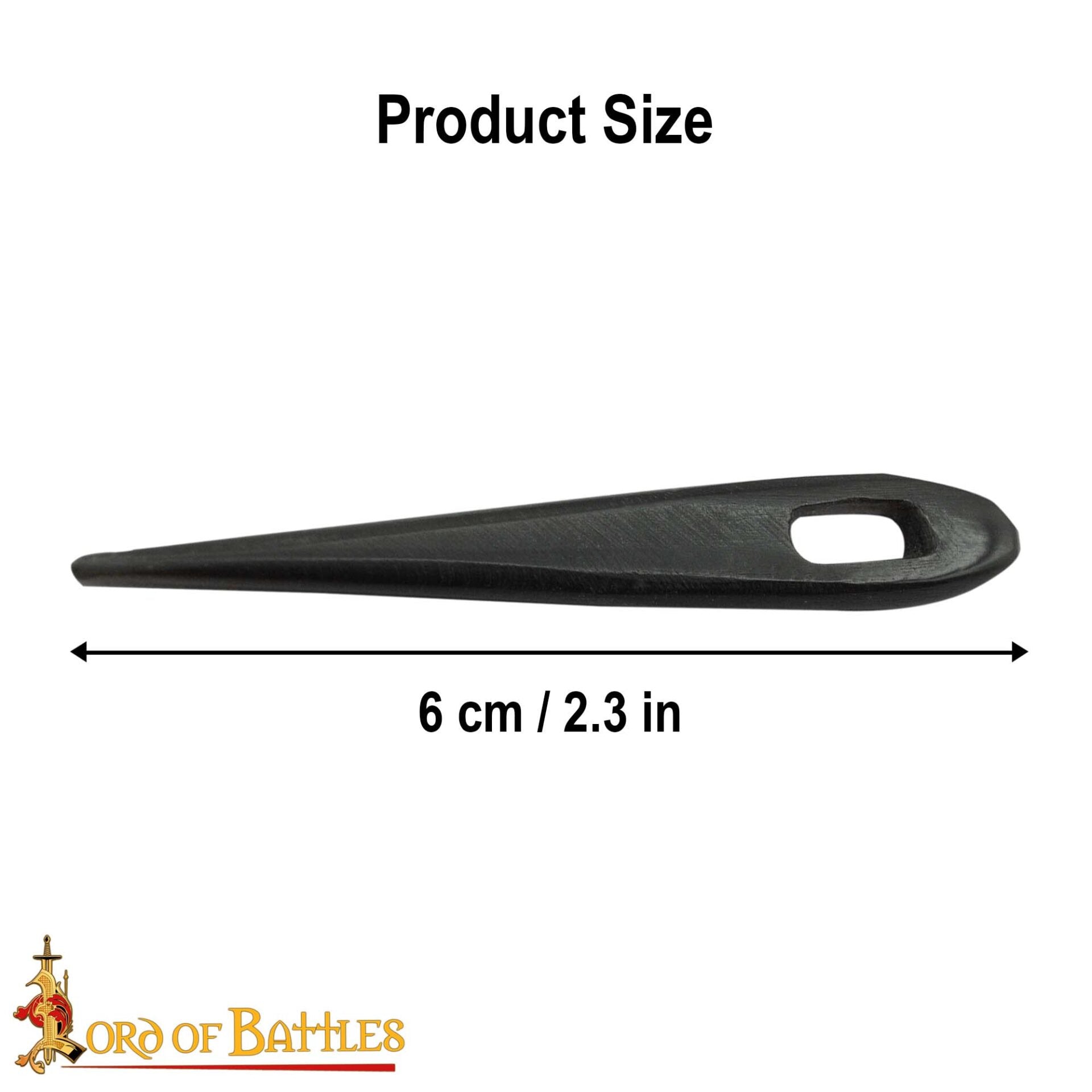 Vikingo Nalbinding Cuerno Agujas Juego de 5 Genuino Cuerno Accesorio - Imagen 3