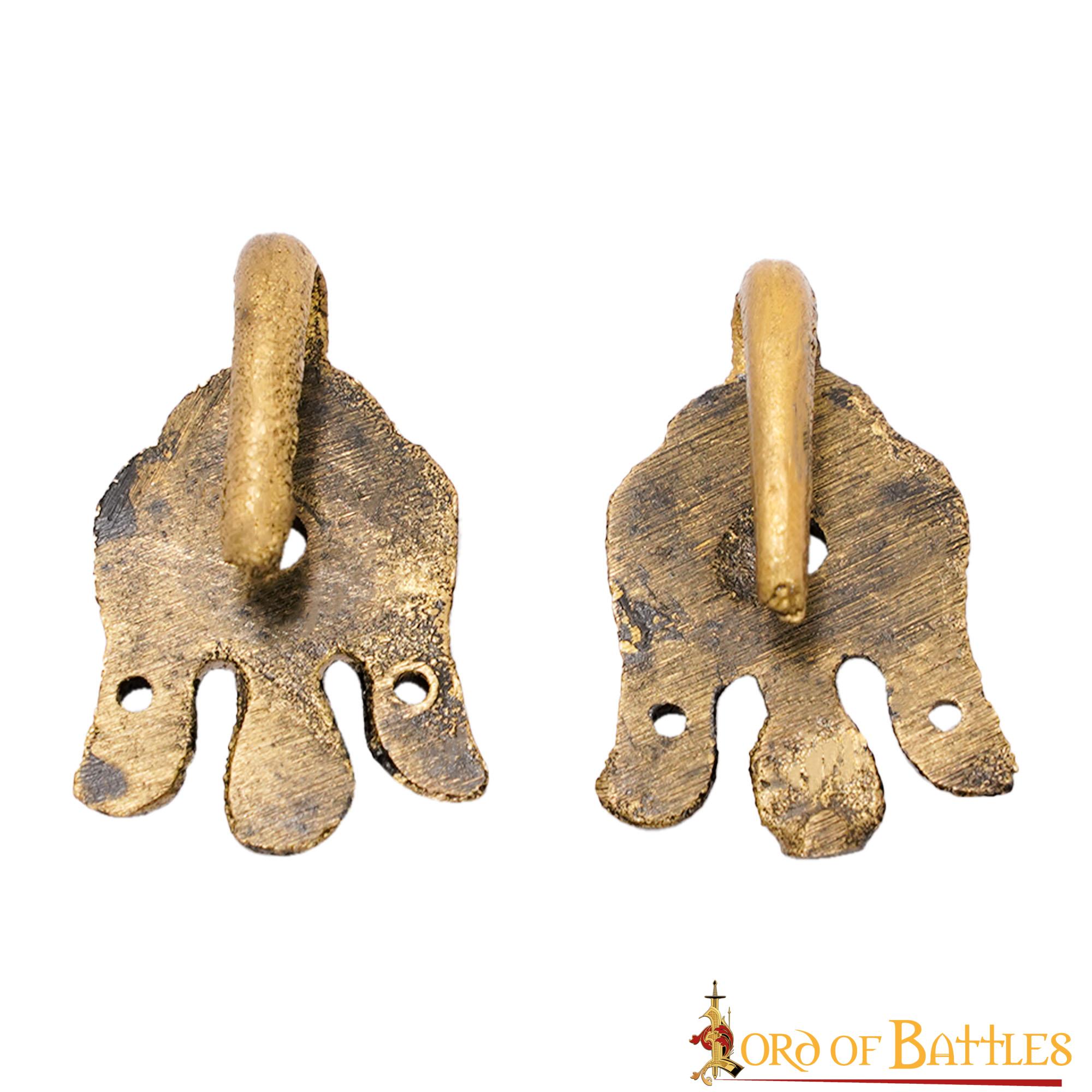 Gancho de Cuervo de Latón Vikingo del Siglo X - 3 Cm - para Envolturas de Piernas y Winingas - Imagen 12