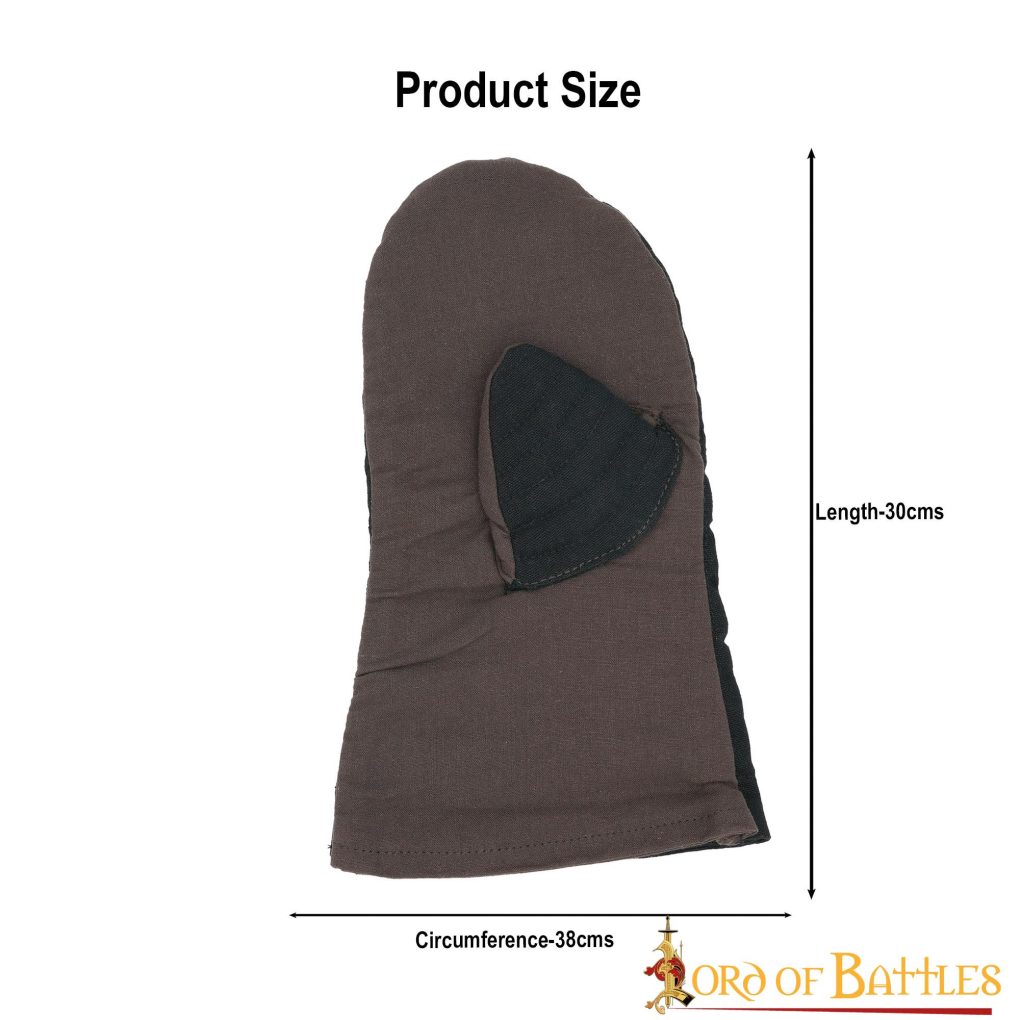 Guantes Manopla Acolchada Protección Acolchada Lienzo Algodón Hecho a Mano - Imagen 3