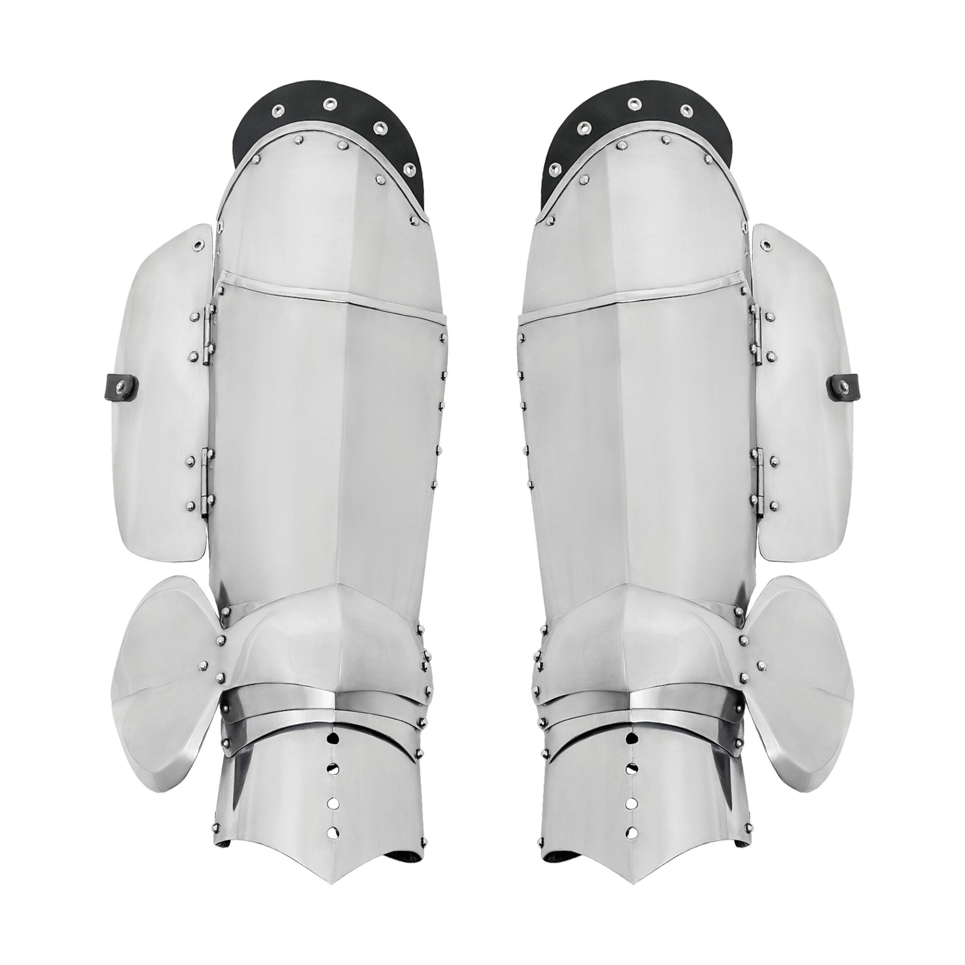 Juego de Armadura de Piernas / Cuisse y Poleyn - Acero Calibre 16 - Imagen 1