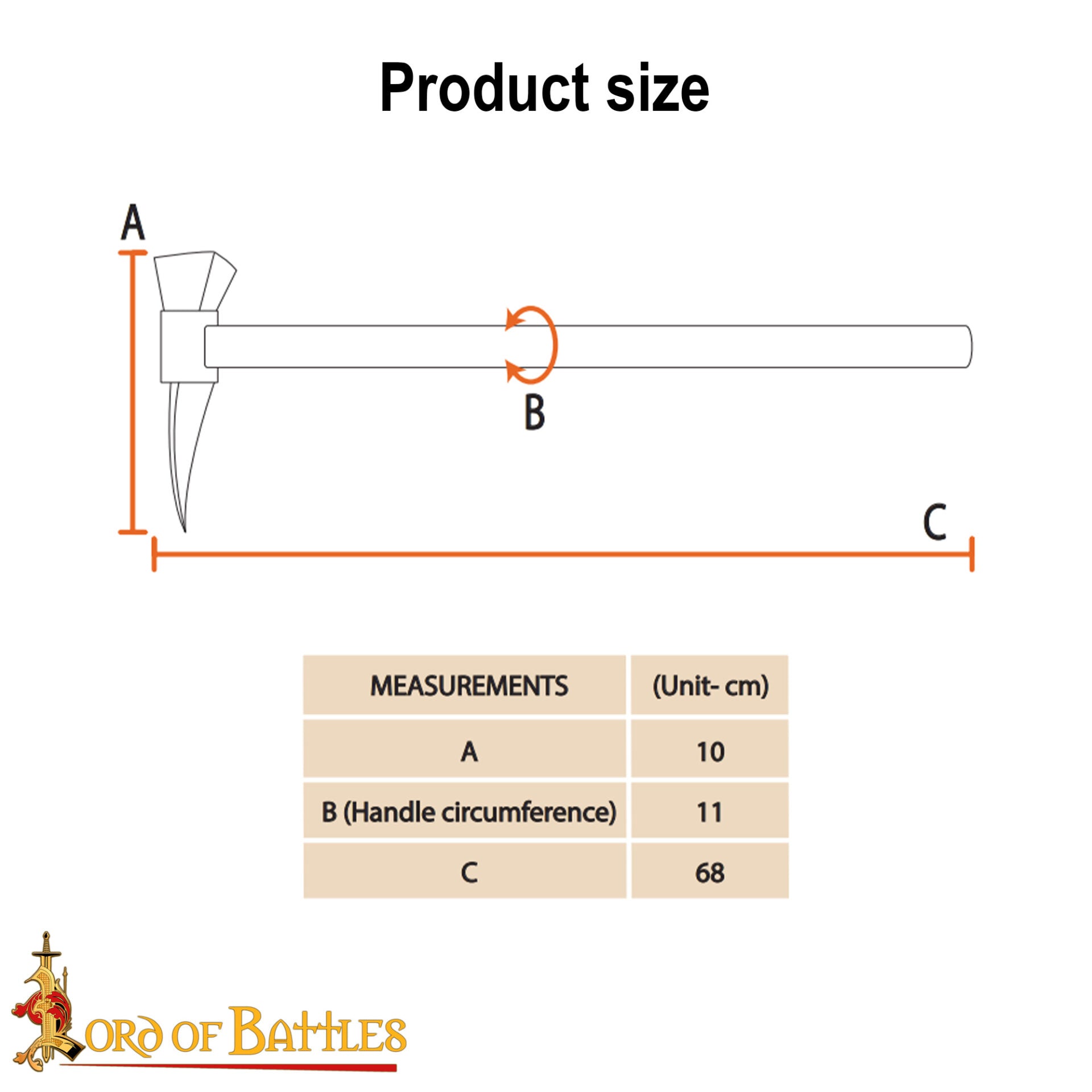 Martillo de Guerra Medieval - Imagen 12