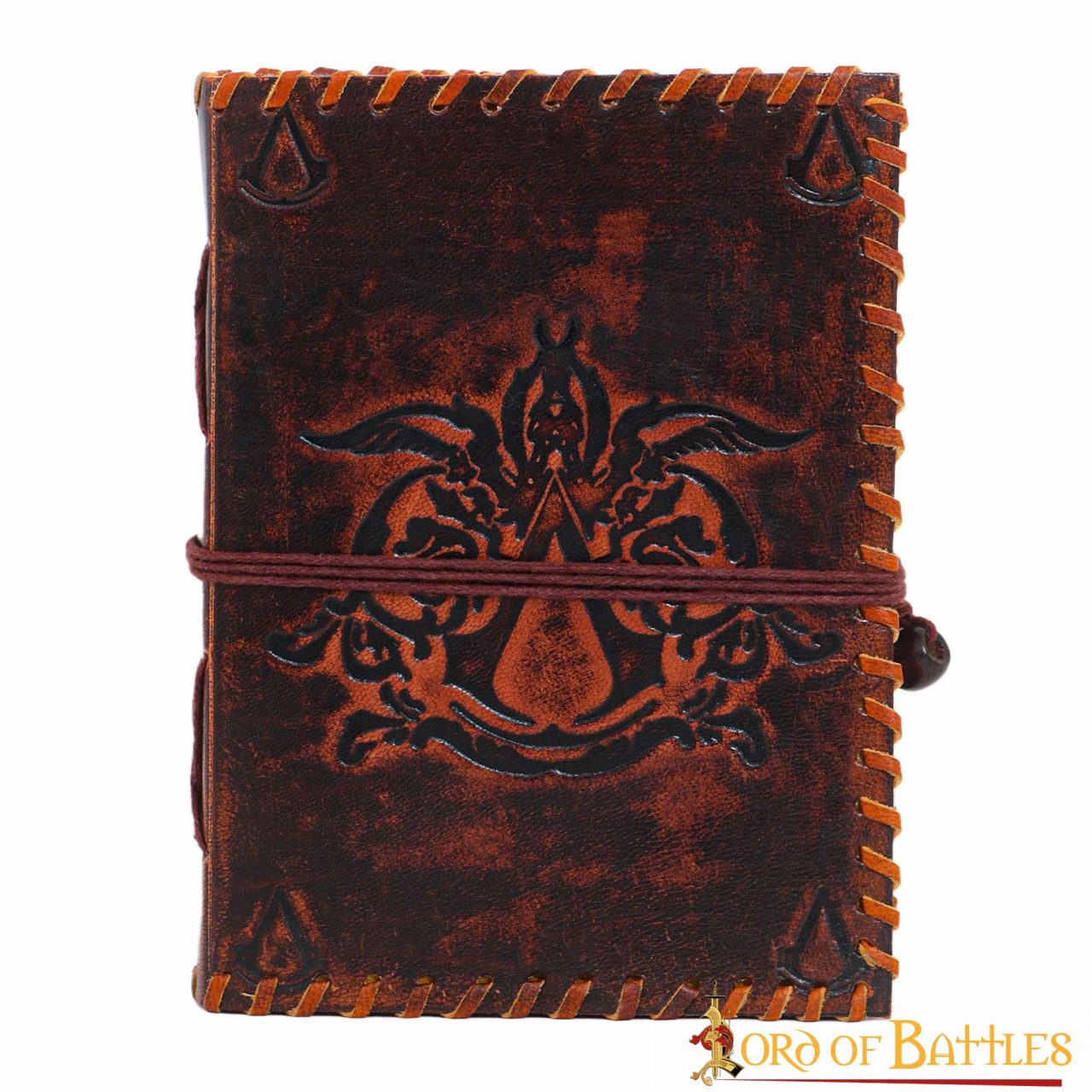 Diario para el Credo de Asesino Diario de Cuero Auténtico Hecho a Mano - Imagen 2