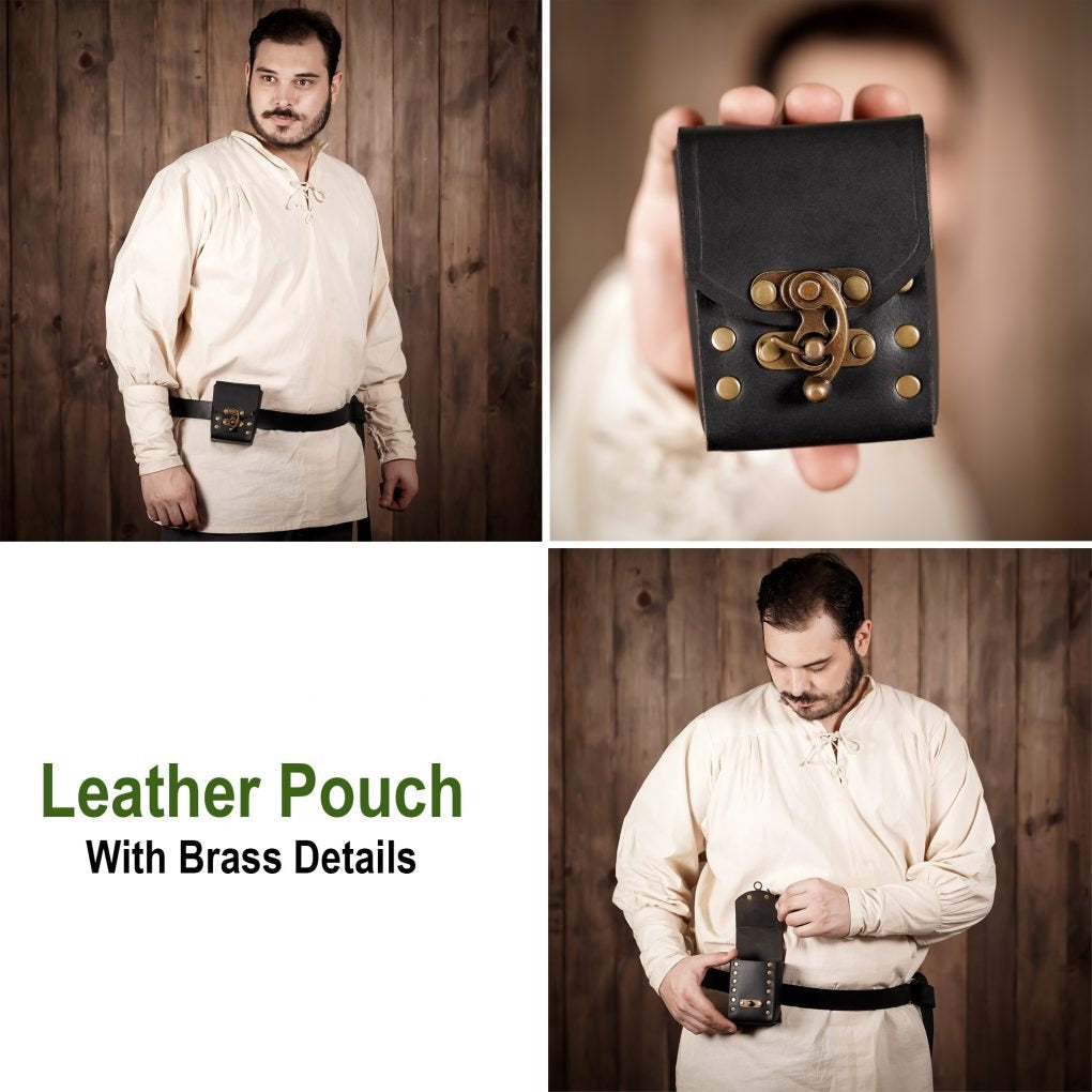 Juego de 5 Agujas de Coser Medievales Vikingas de Cuerno de Buey Talladas a Mano para Tela y Cuero - Imagen 21