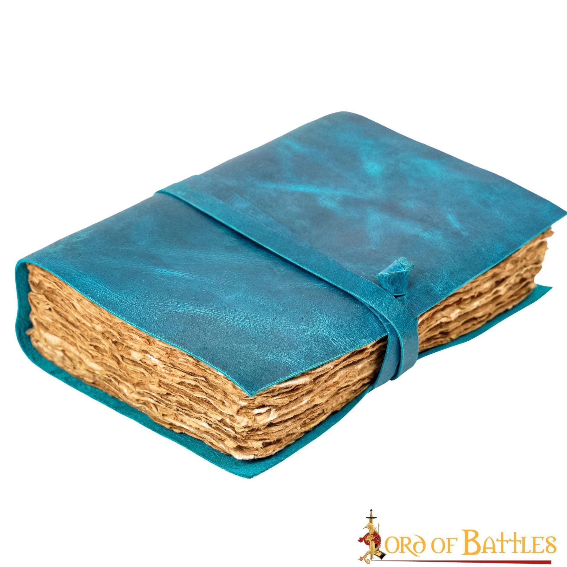 Diario Medieval de Piel Auténtica Hecho a Mano - Imagen 13