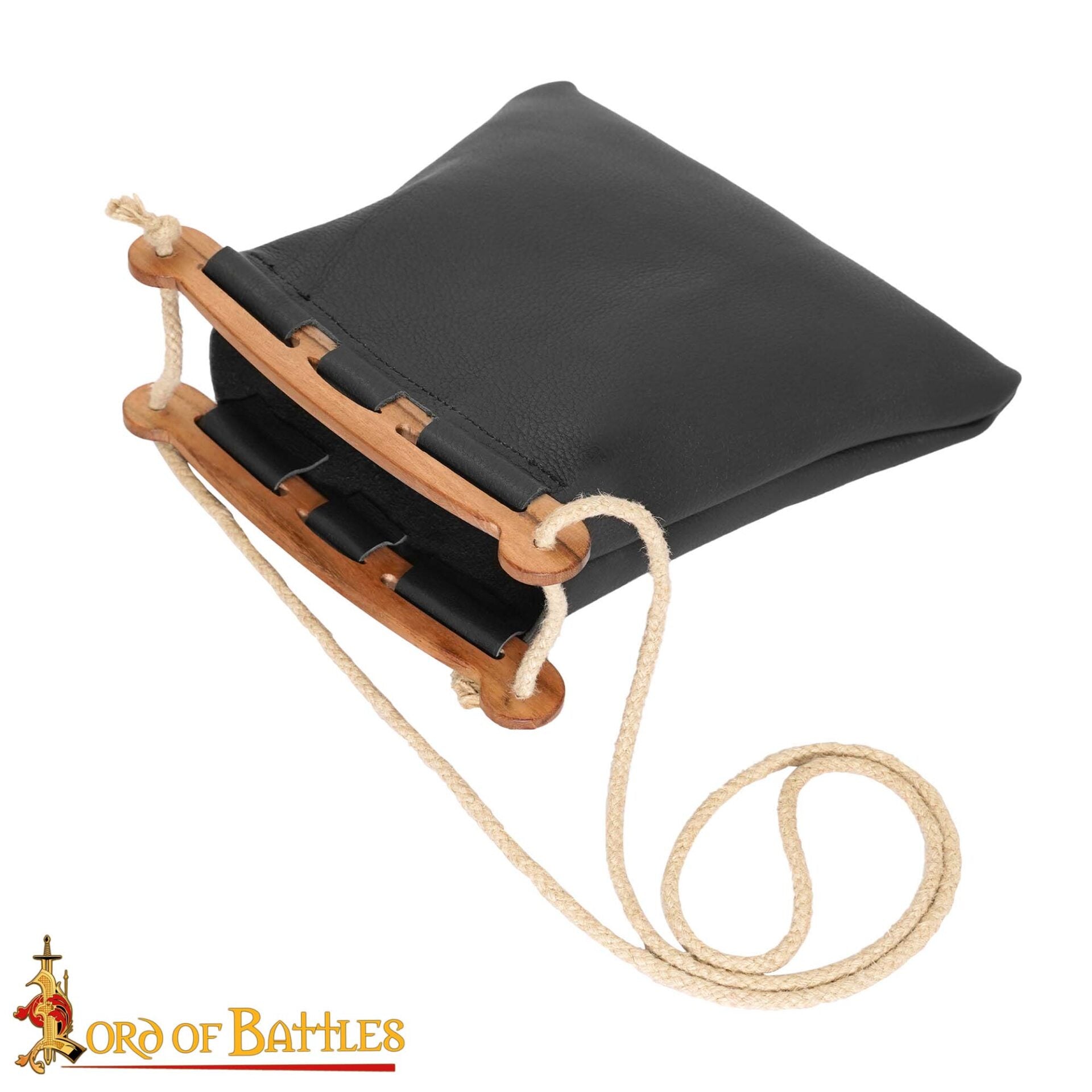 Bolso de Piel Hedeby de Inspiración Histórica Vikinga - Imagen 9