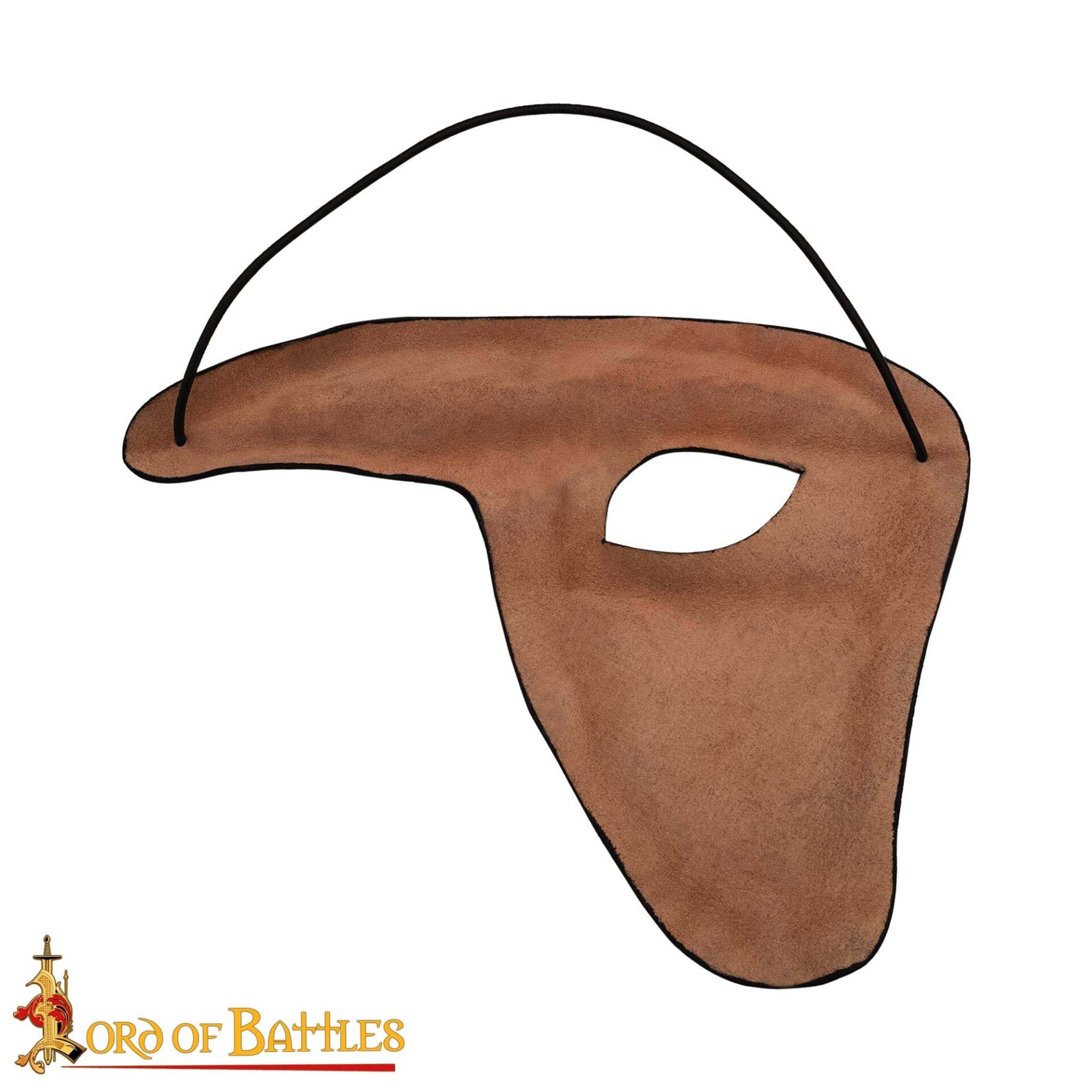 Parche / Máscara de Cuero de Villano de Ópera Fantástica - Imagen 2