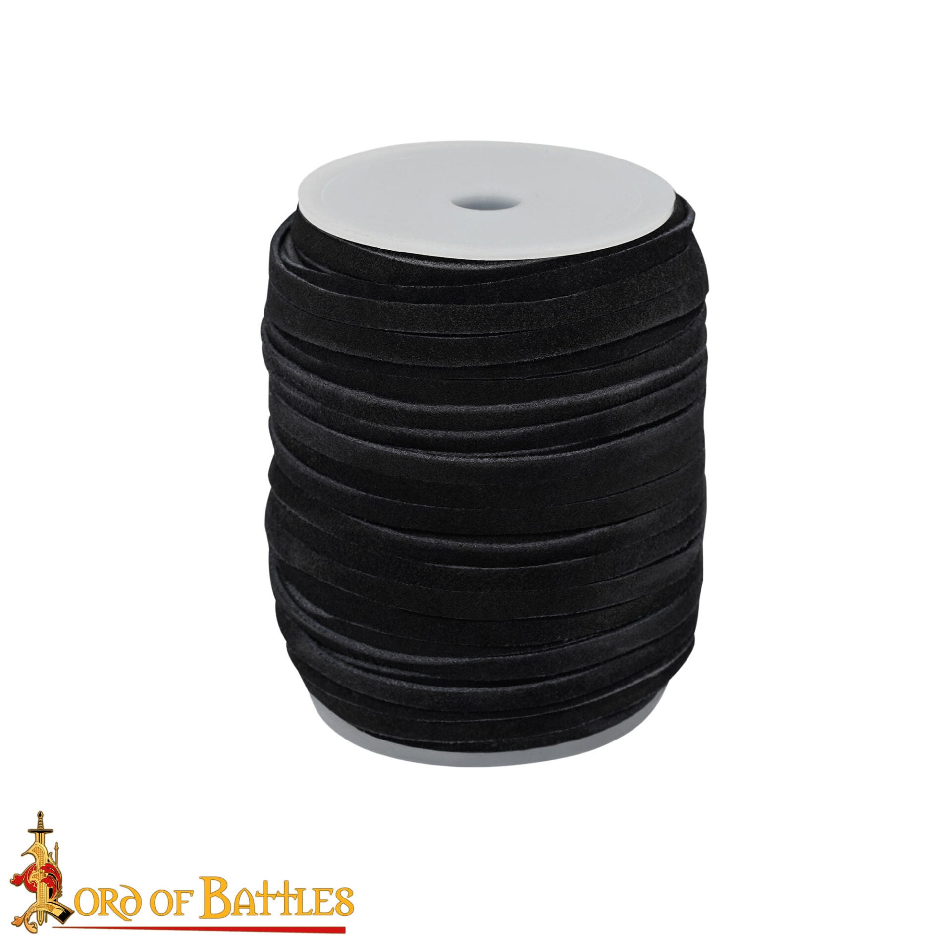 Carrete de Cordón de Cuero de 50 M, Negro - Imagen 2