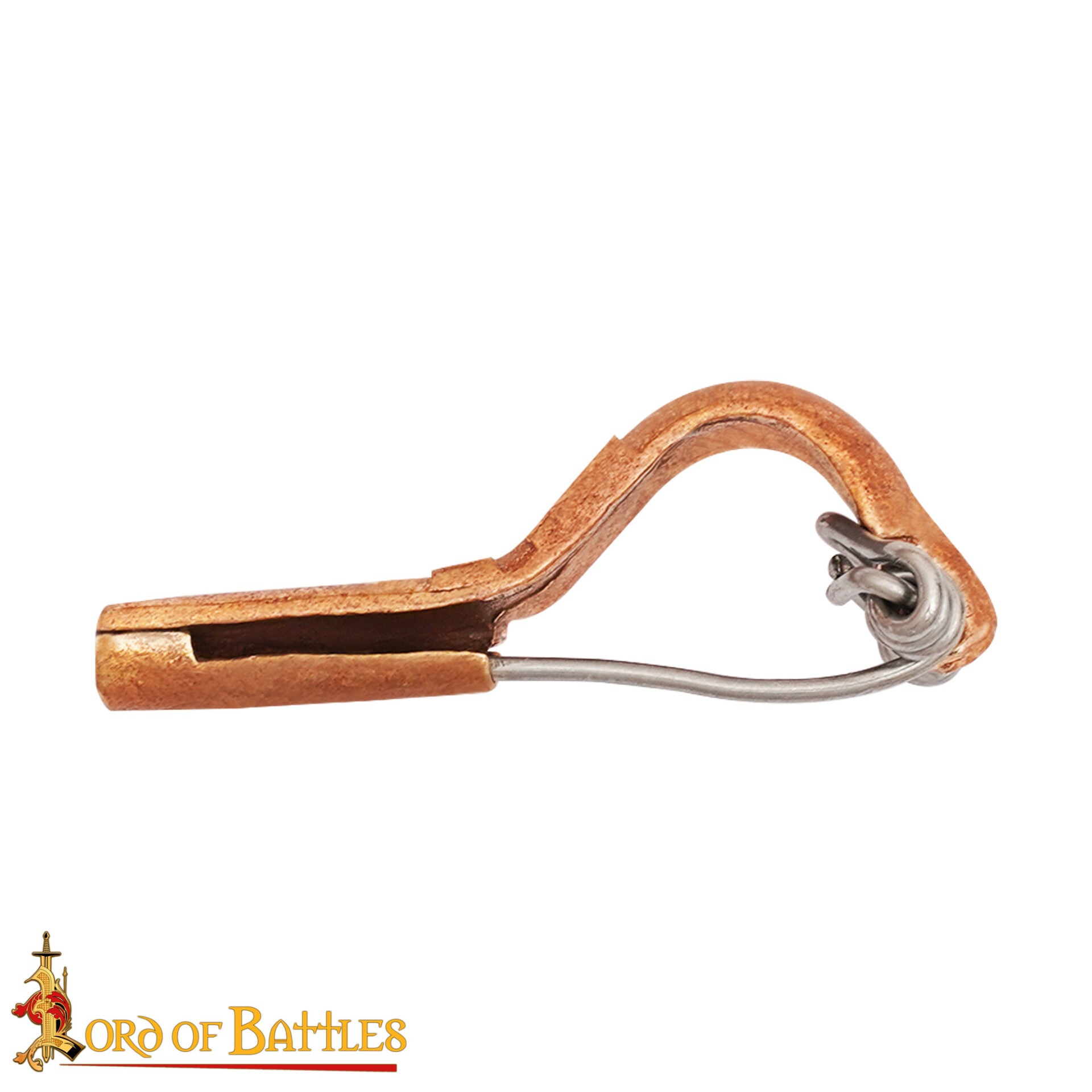 Broche de Peroné de Rodilla de Bronce Romano del Siglo Iii - Fundición a la Cera Perdida - Imagen 8