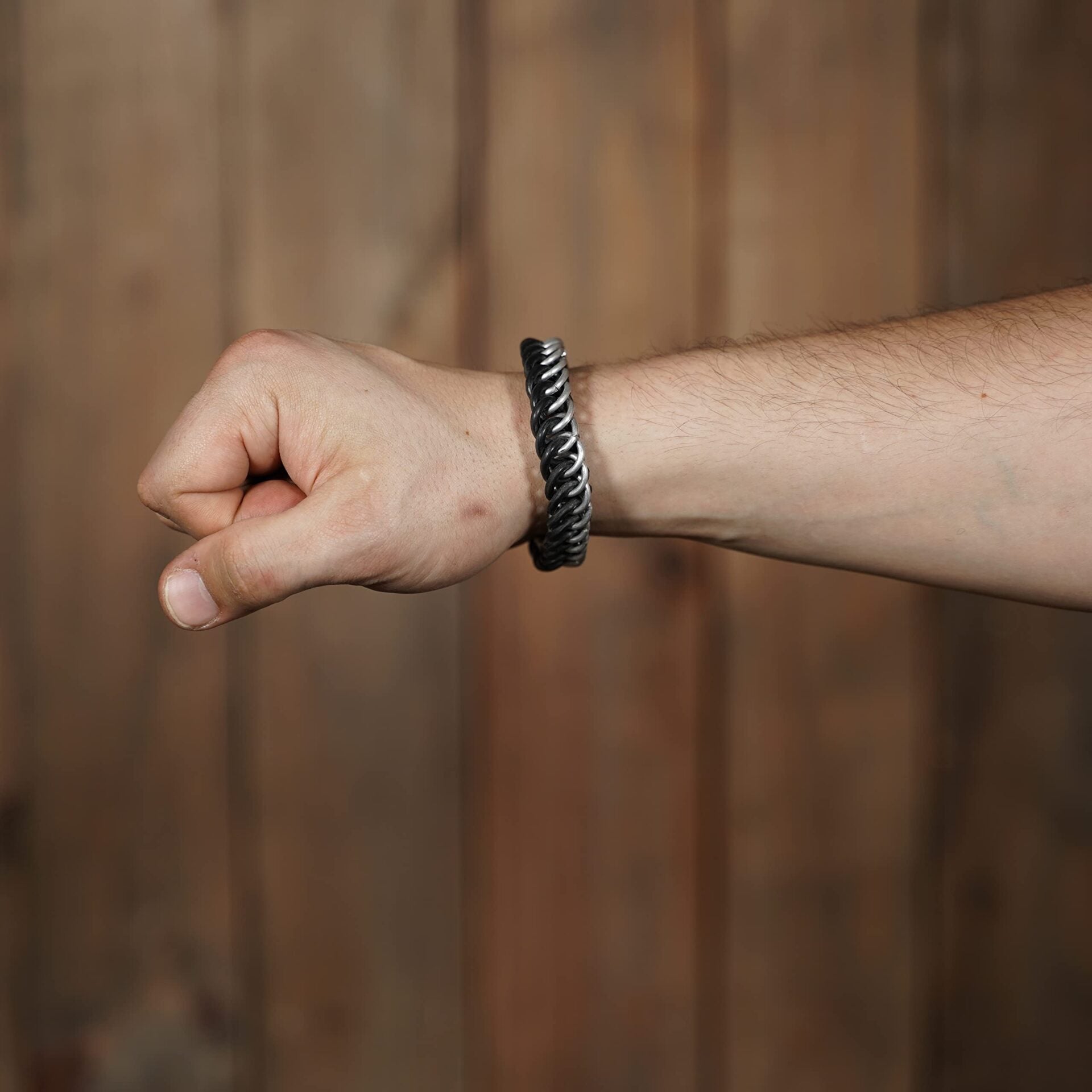 Pulsera Elástica de Cota de Malla Medio Persa - Imagen 6