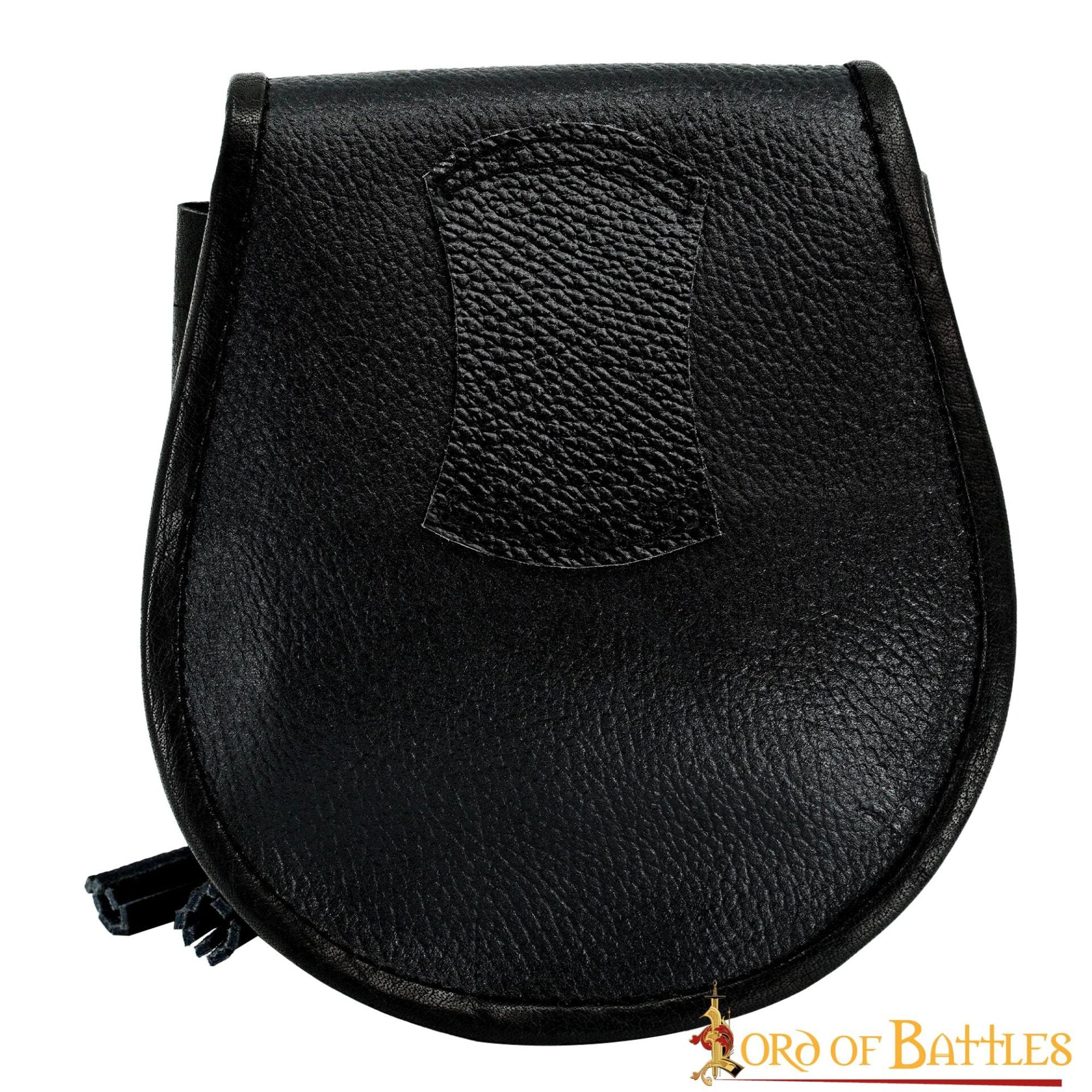 Sporran Medieval con Borlas Trenzadas Hecho a Mano de Cuero Genuino - Imagen 15