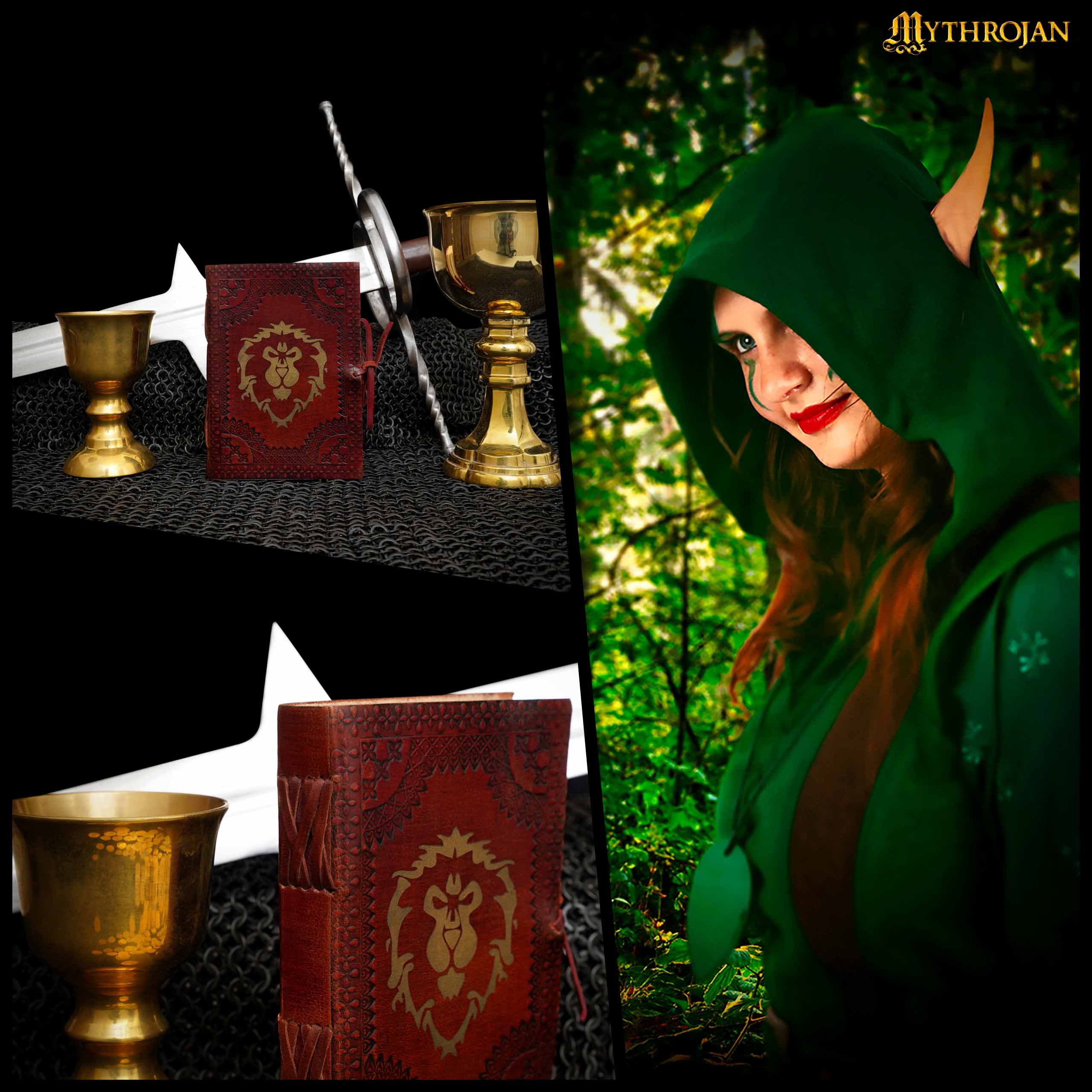 Mythrojan para la Alianza Diario Warcraft Marrón 5x7 Pulgadas - Imagen 3