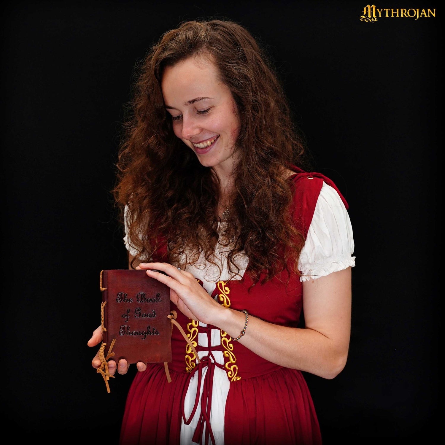 Diario Medieval de Cuero el Libro de los Buenos Pensamientos | Diario Vintage Hecho a Mano para Escribir, Dibujar y Escribir Un Diario - Imagen 8