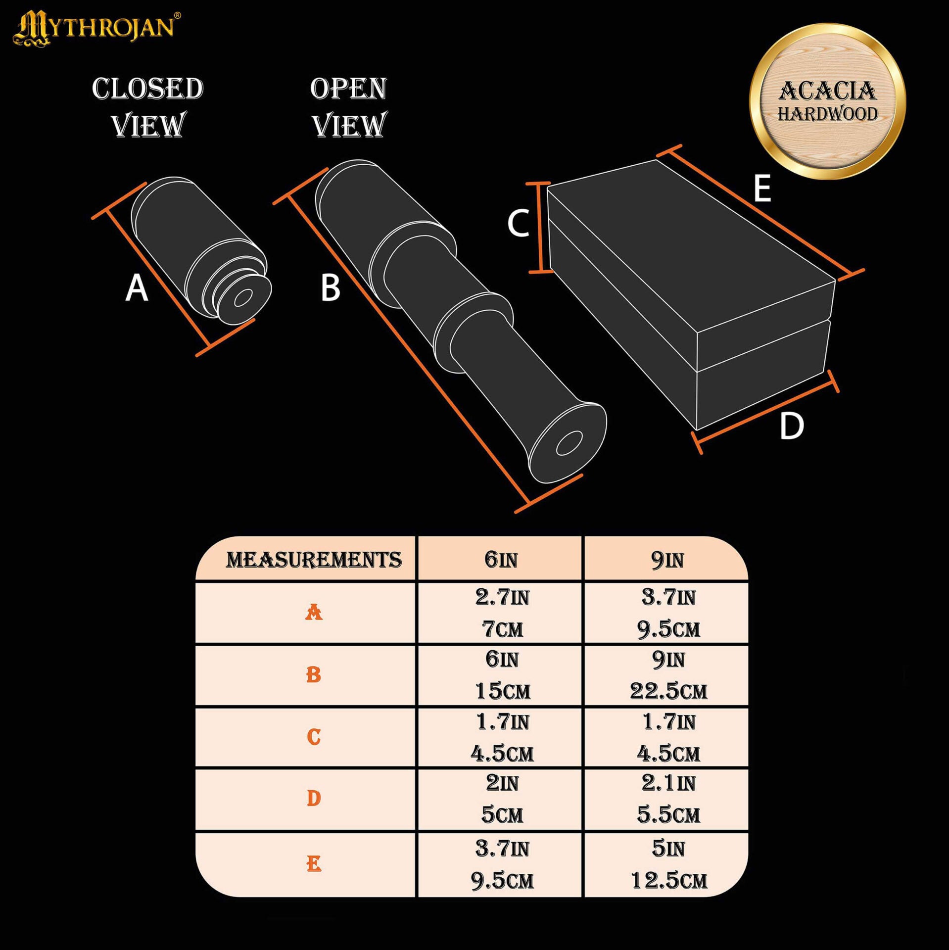 Mini Catalejo Pirata Mythrojan Telescopio 9 - Imagen 3