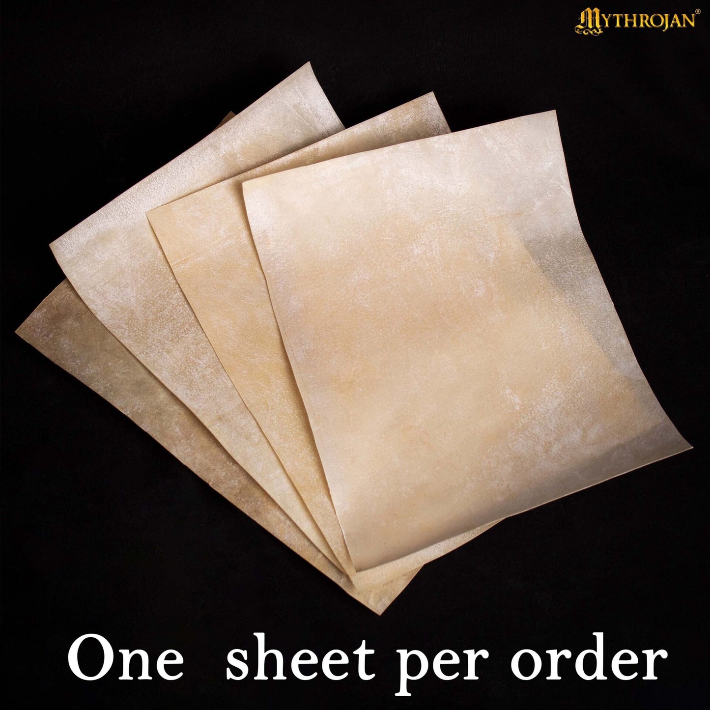 Papel de Escritura Medieval - Pergamino Natural 5x7 Pulgadas | 1 Pc - Imagen 9