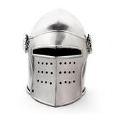 Imagen de Casco Bacinete con visera desmontable 300580 parte de nuestra colección en Espadas y más, sitio oficial.