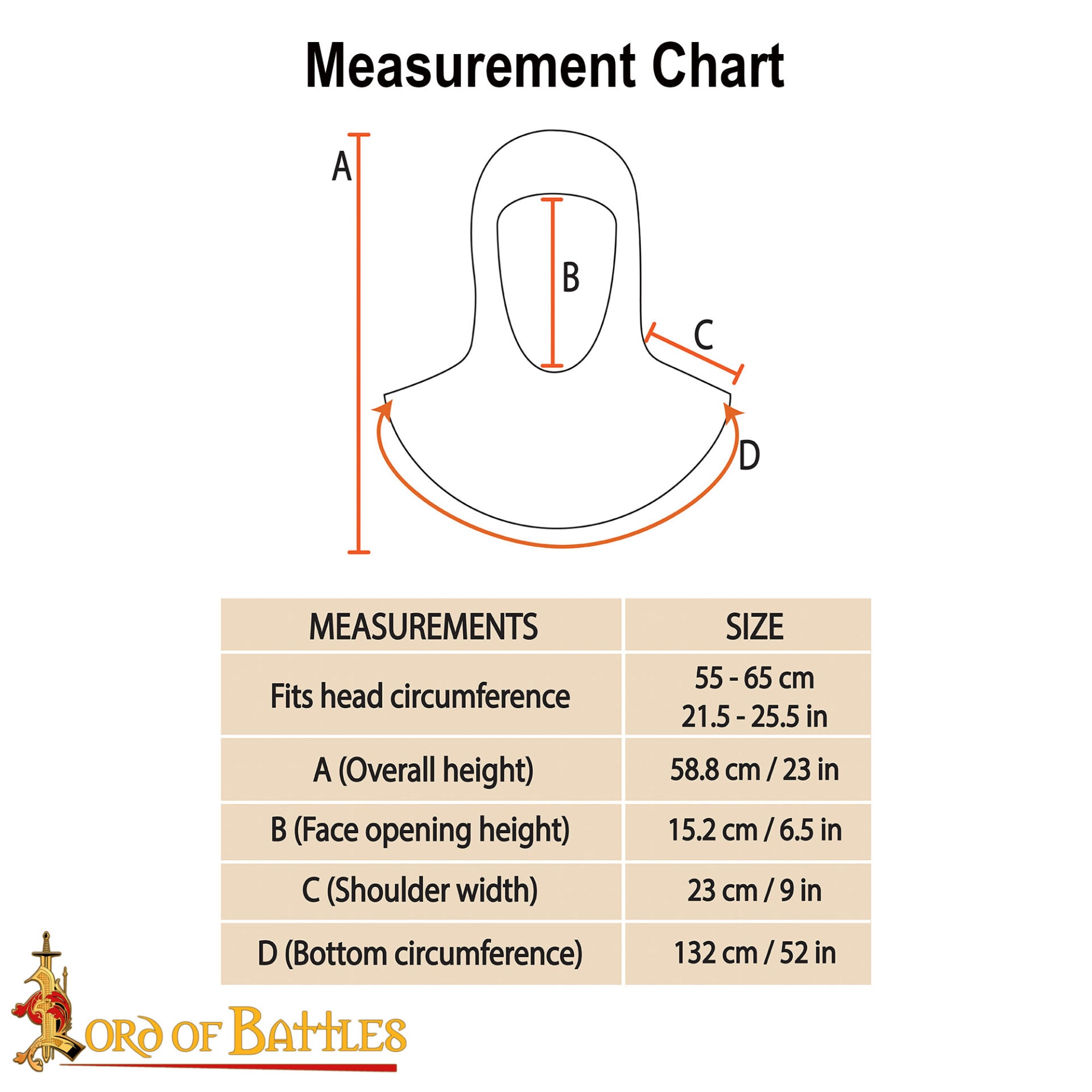 Cofia de Cota de Malla - Anillo Plano Remachado de 9 Mm, Acero Inoxidable de Calibre 18 - Ideal para Larp, Cosplay y Disfraces de Cine - Imagen 3