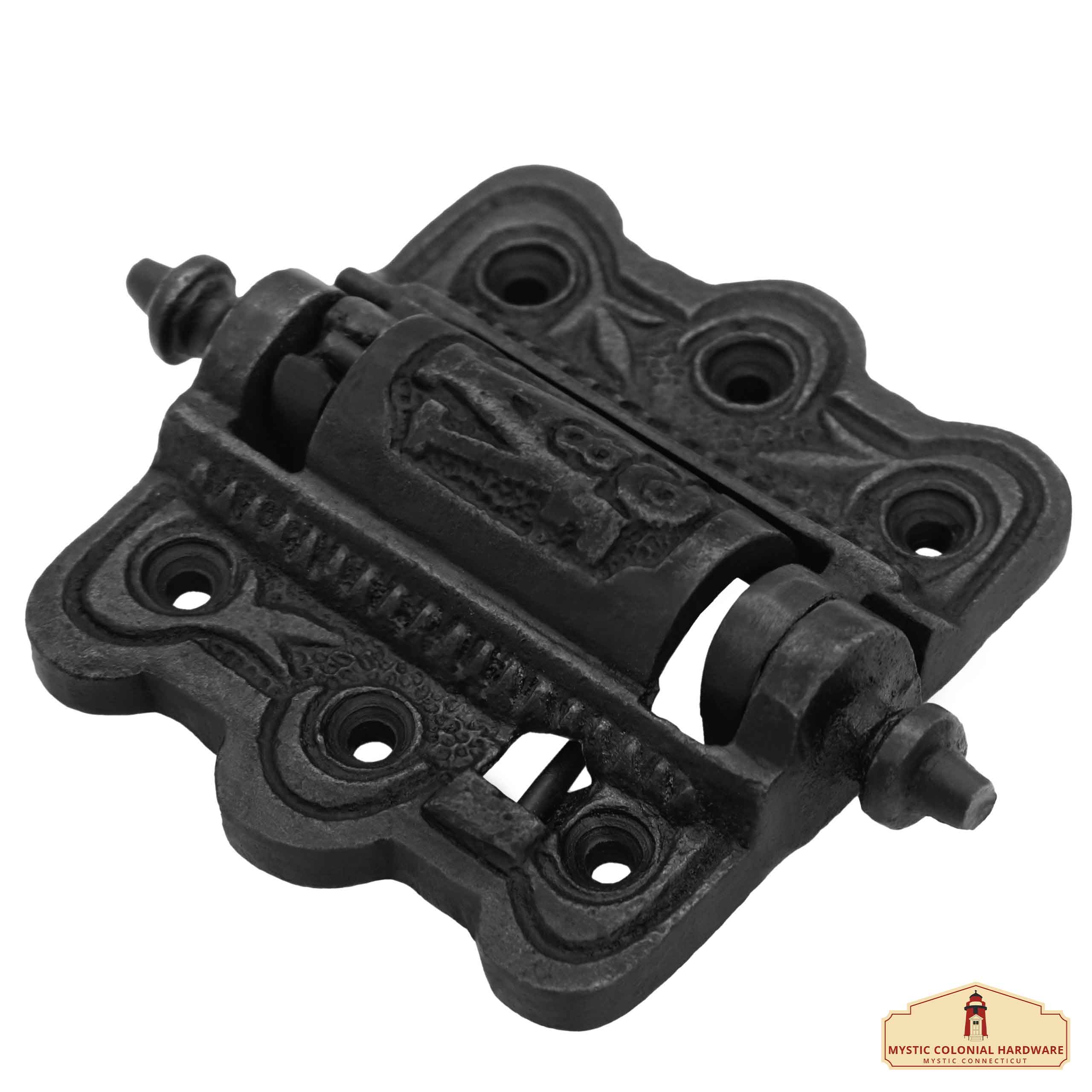 Bisagras de Calidad Profesional para Puertas Mosquiteras con Acabado Ennegrecido Al Aceite Por Pares - Imagen 2