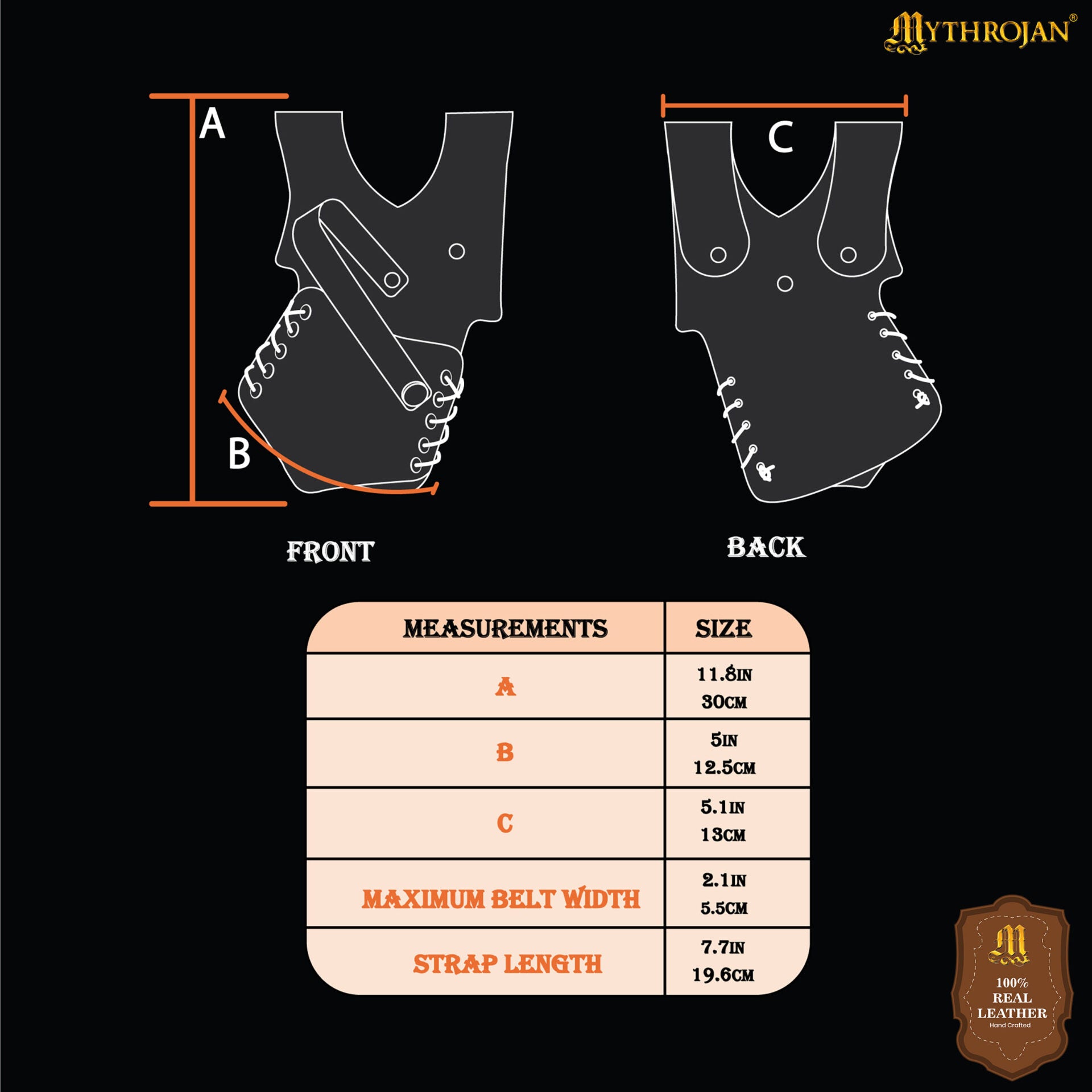 Mythrojan Renacimiento Medieval Espada de Cuero Rana Espada Larp Disfraz Accesorio - Imagen 7