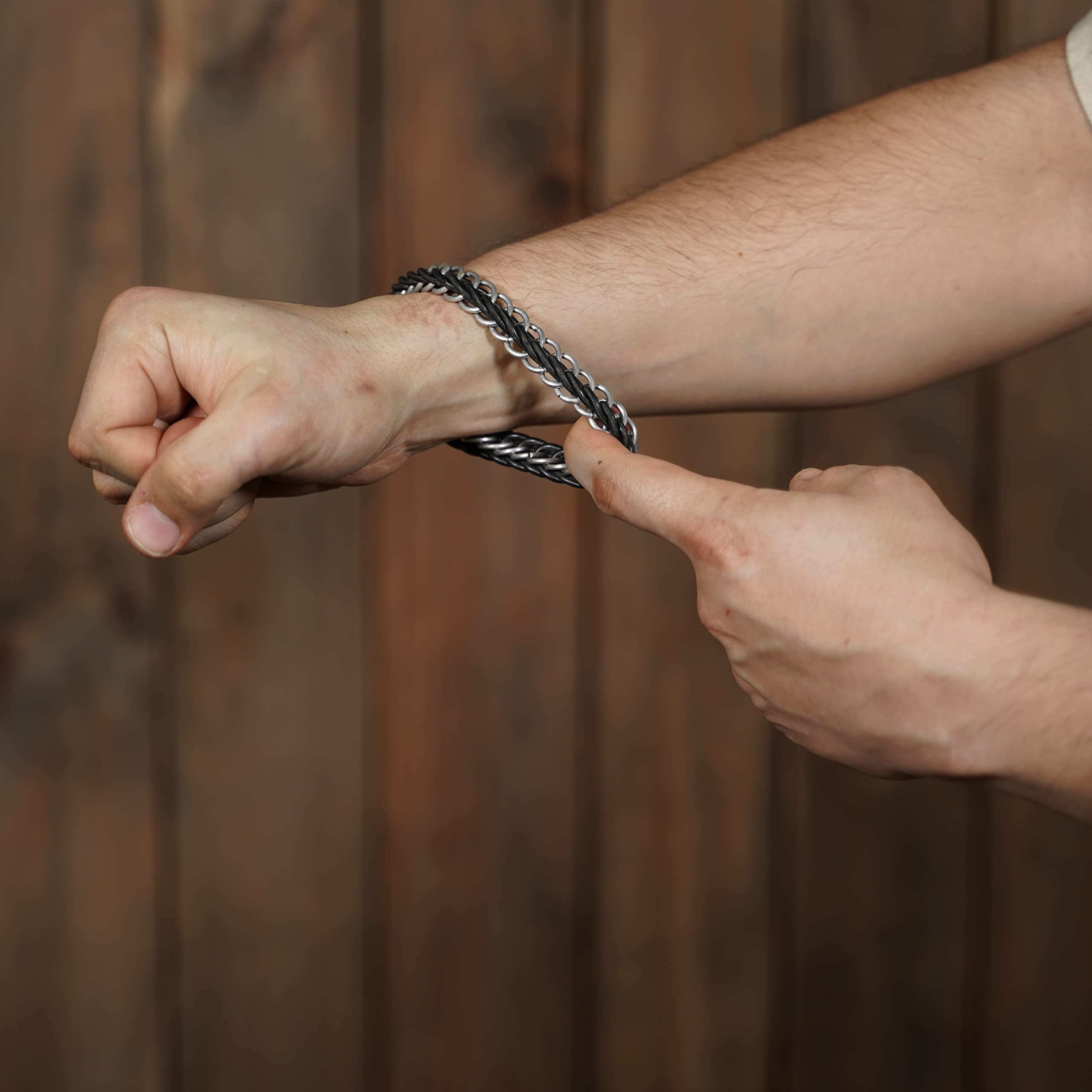 Pulsera Elástica de Cota de Malla Medio Persa - Imagen 5