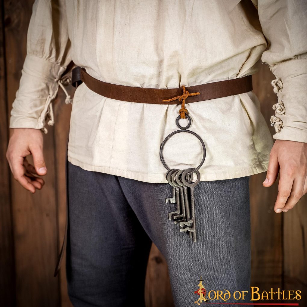 Juego de 5 Llaves Decorativas de Mazmorra Medieval de Hierro Fundido Resistente - Imagen 9