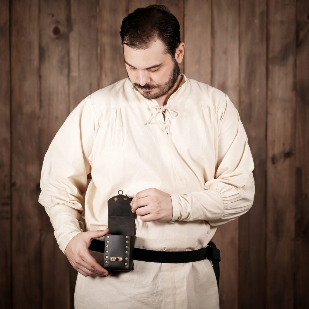 Juego de 5 Agujas de Coser Medievales Vikingas de Cuerno de Buey Talladas a Mano para Tela y Cuero - Imagen 23