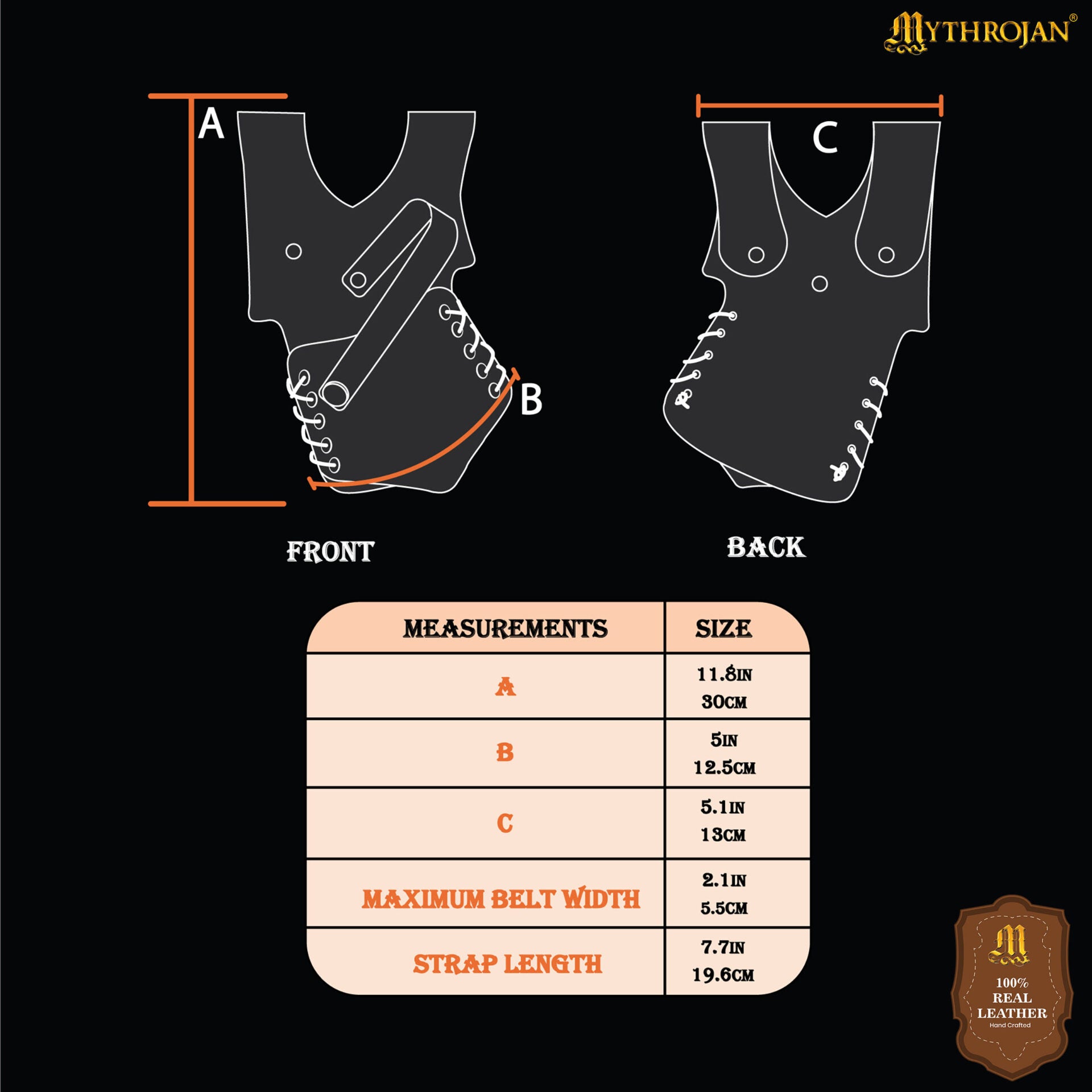 Mythrojan Medieval Renacimiento Cuero Rh Espada Rana Larp Disfraz de Espada Rana Porta Espada Rapier Caballero Cinturón Rana Daga de Cuero Funda Espada Pirata - Imagen 4