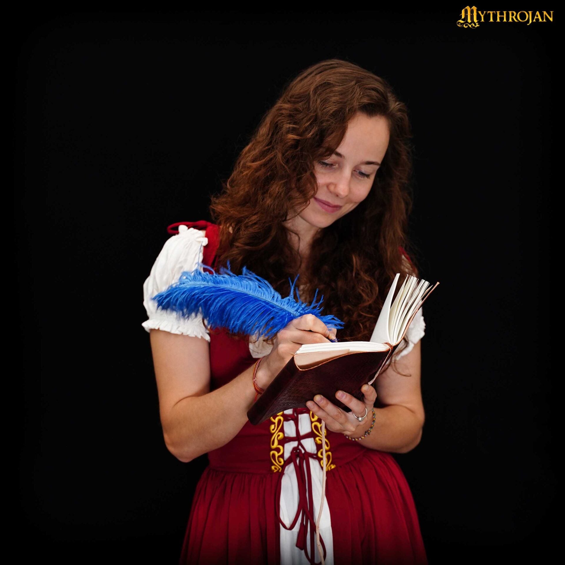 Diario de Cuero Mythrojan Tiger Diario Vintage Rústico - Imagen 4