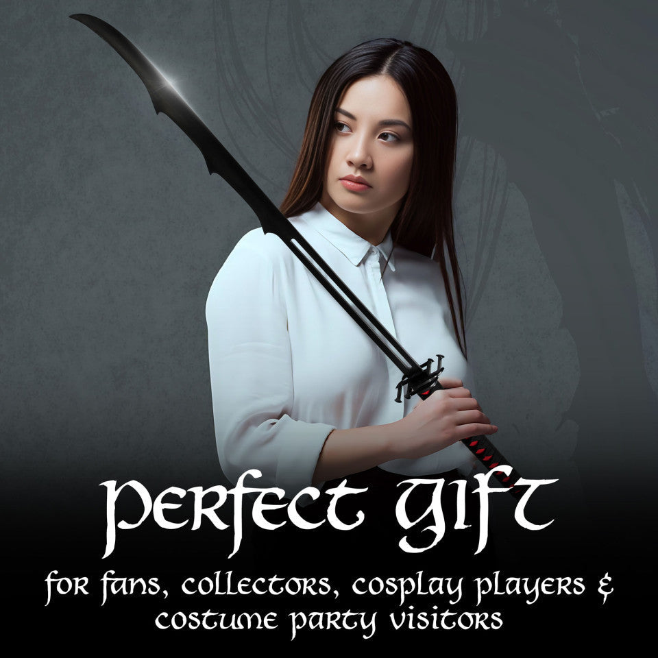 Imagen de Espada Zangetsu Ichigo Shikai Cutting Moon Bleach parte de nuestra colección en Espadas y más, sitio oficial.