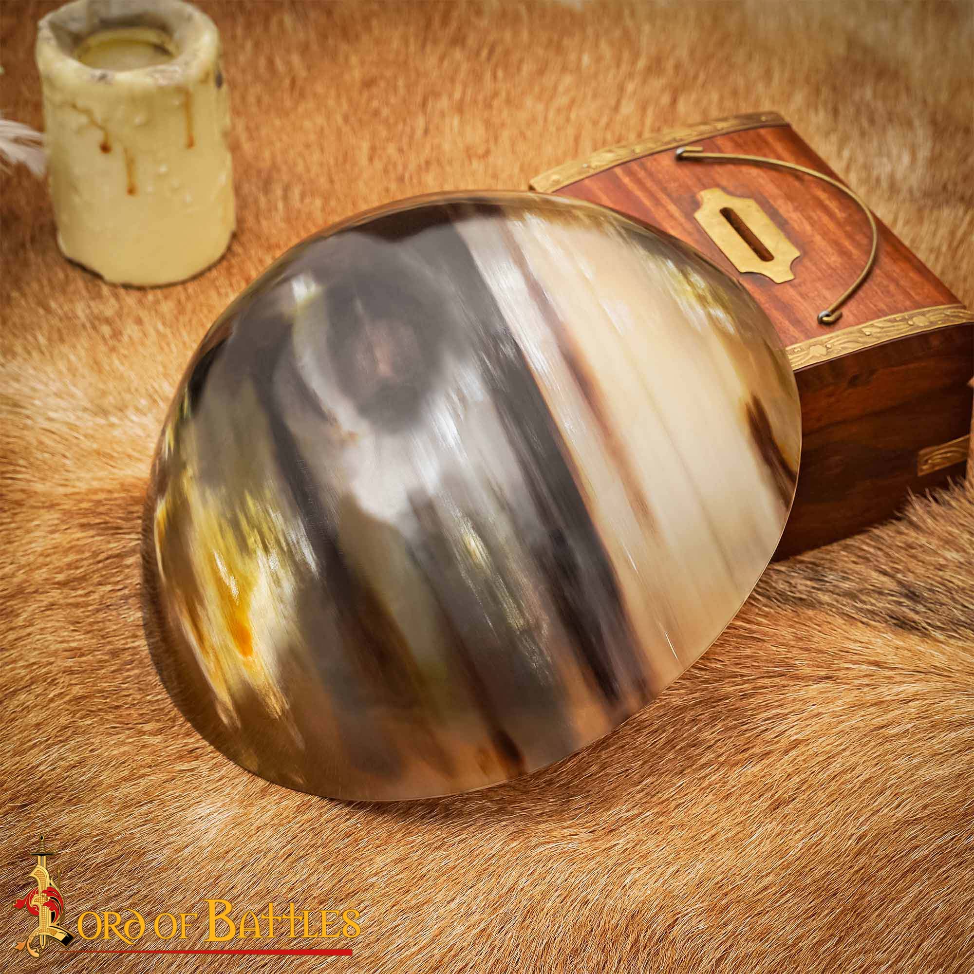 Viking Feast Cuenco Grande de Cuerno Auténtico - Imagen 5