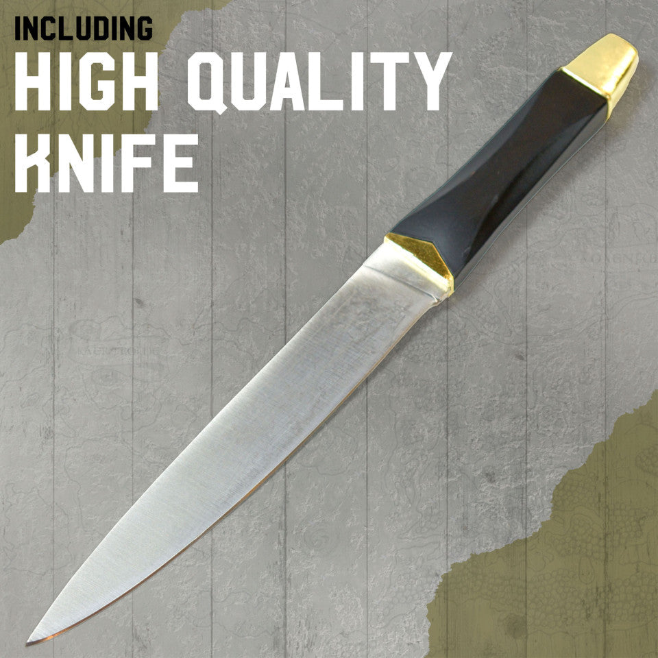 Espada Strider de Aragorn Funcional Afilada El Señor de los Anillos 41211