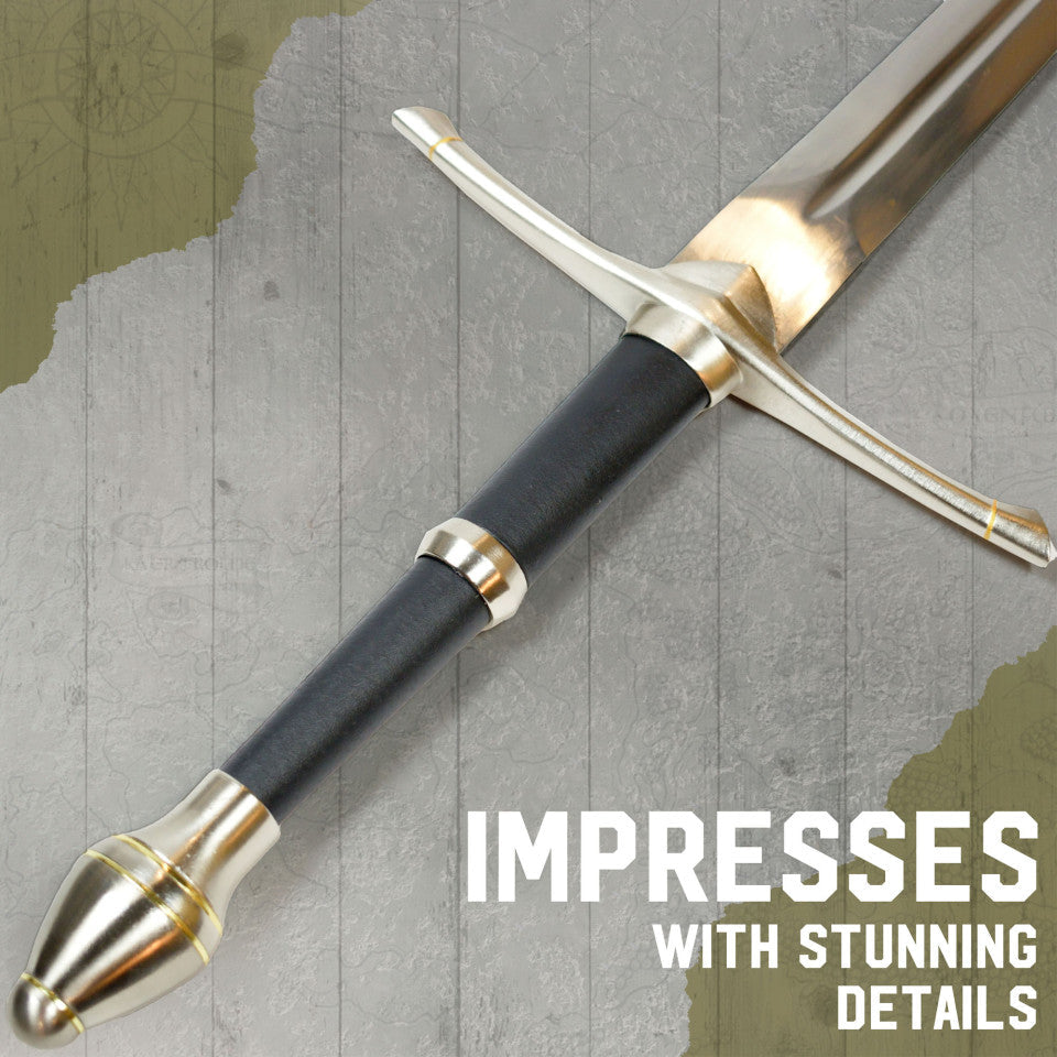 Espada Strider de Aragorn Funcional Afilada El Señor de los Anillos 41211