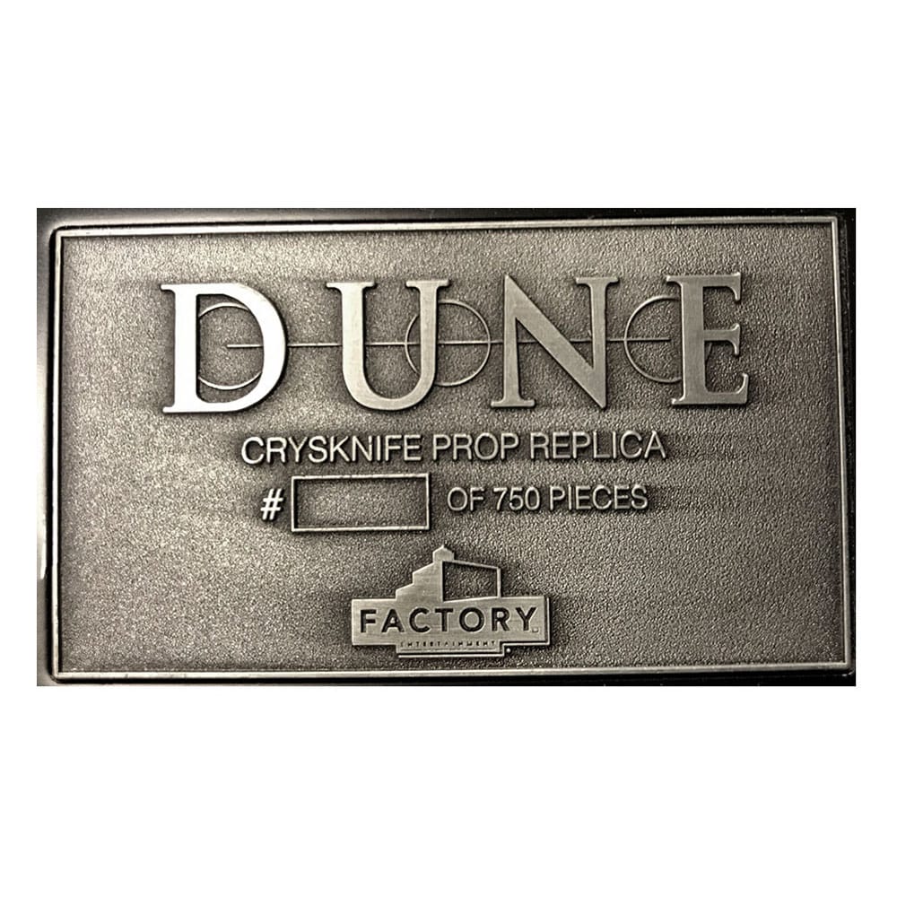 Dune 1984 Réplica 1/1 Crysknife Edición Limitada 25 cm