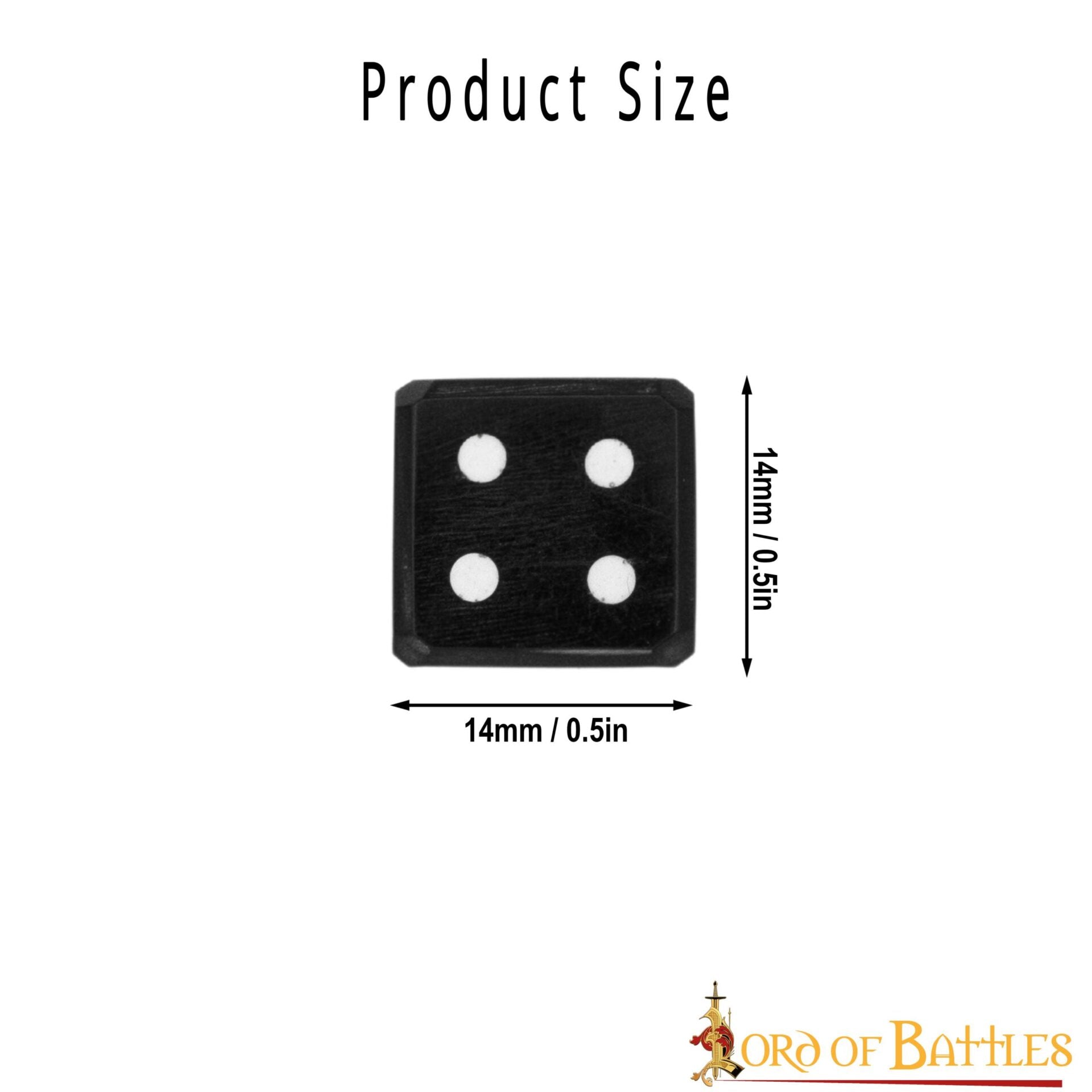 Juego de Dados Artesanales de Cuerno de Búfalo - 6 Piezas | Dados Naturales para Juegos de Rol de Mesa, Coleccionismo y Juegos Históricos - Imagen 10