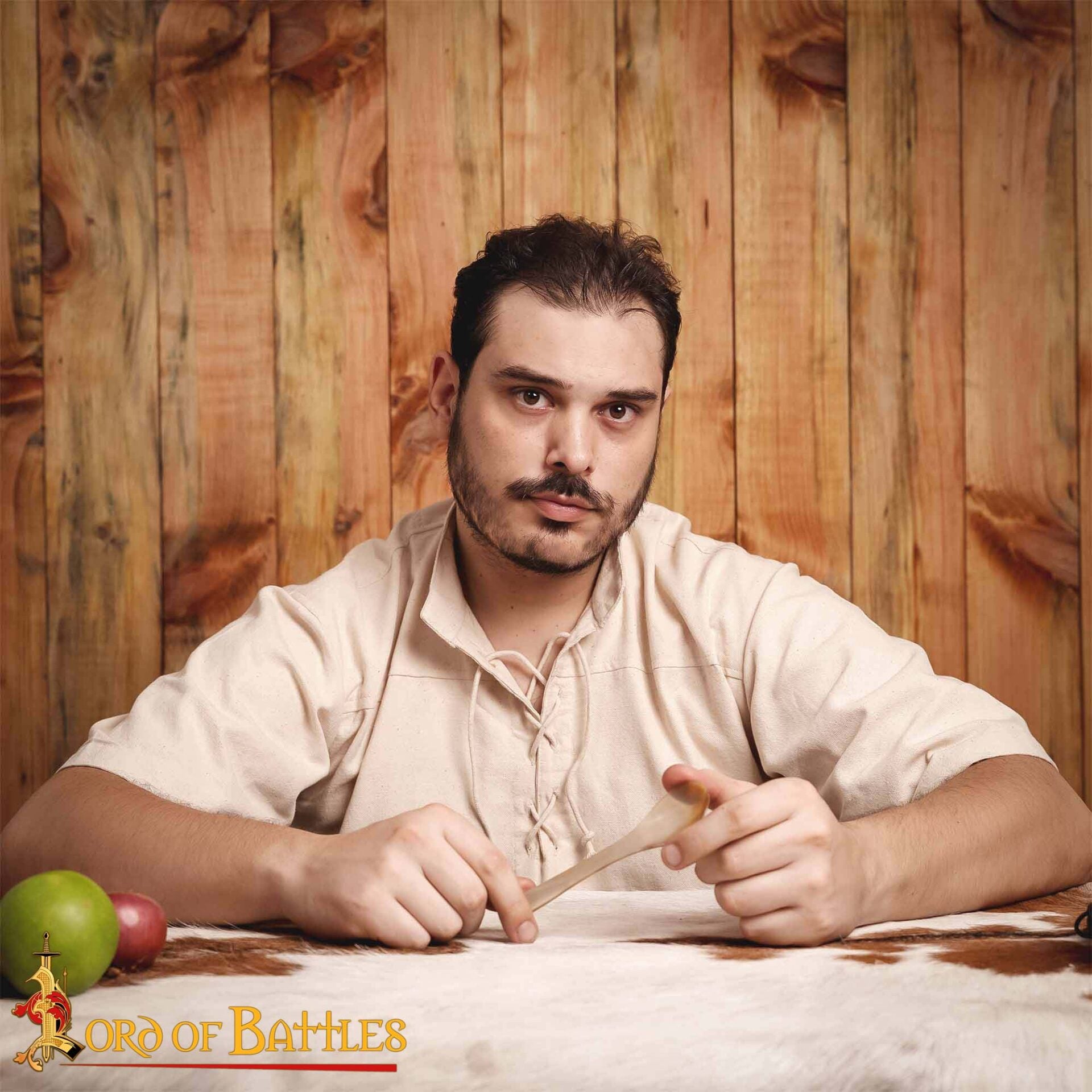 Juego de 2 Cucharas Medievales de Cuerno de Buey Auténtico - Imagen 7