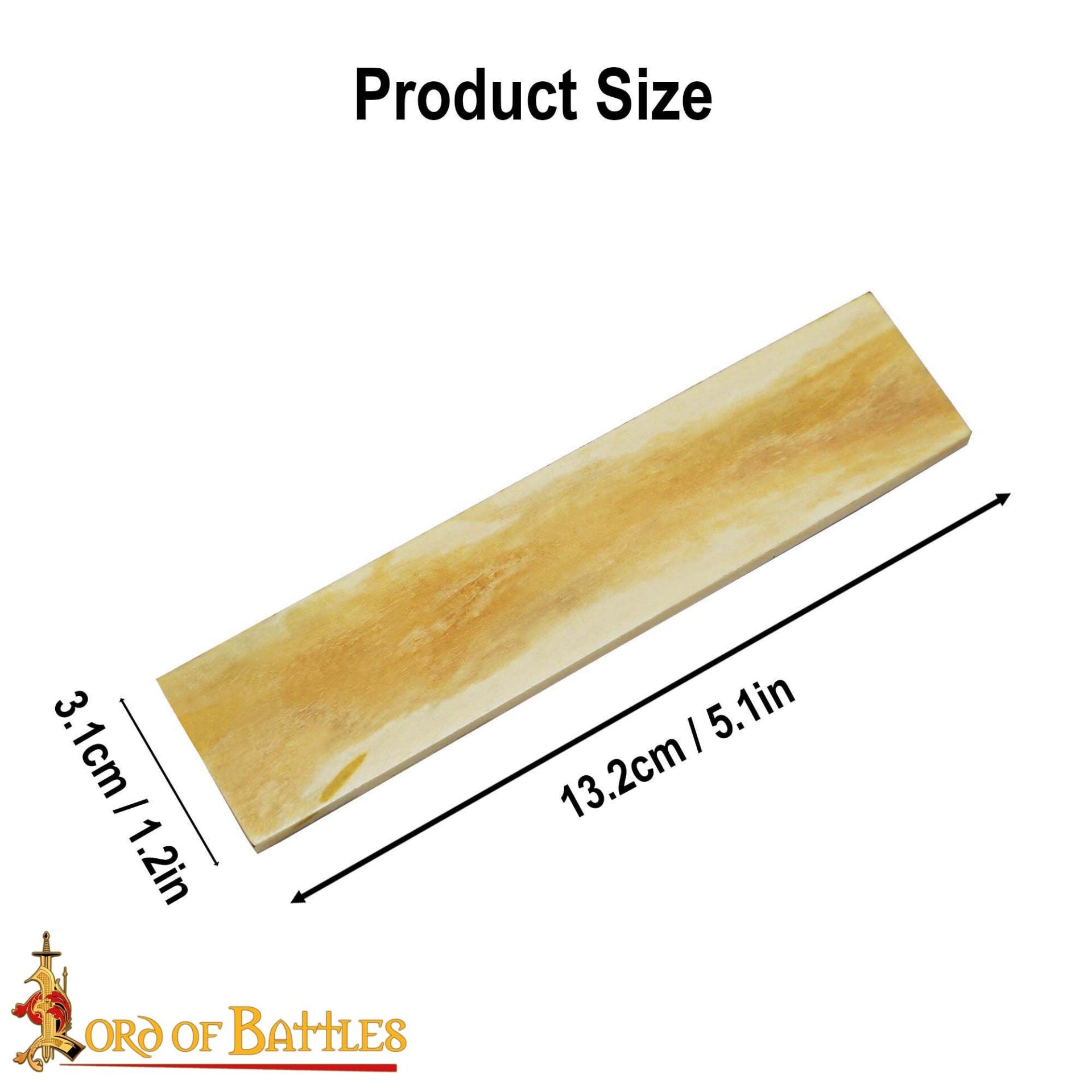 Cuchillo Medieval con Mango de Hueso Auténtico - Imagen 9