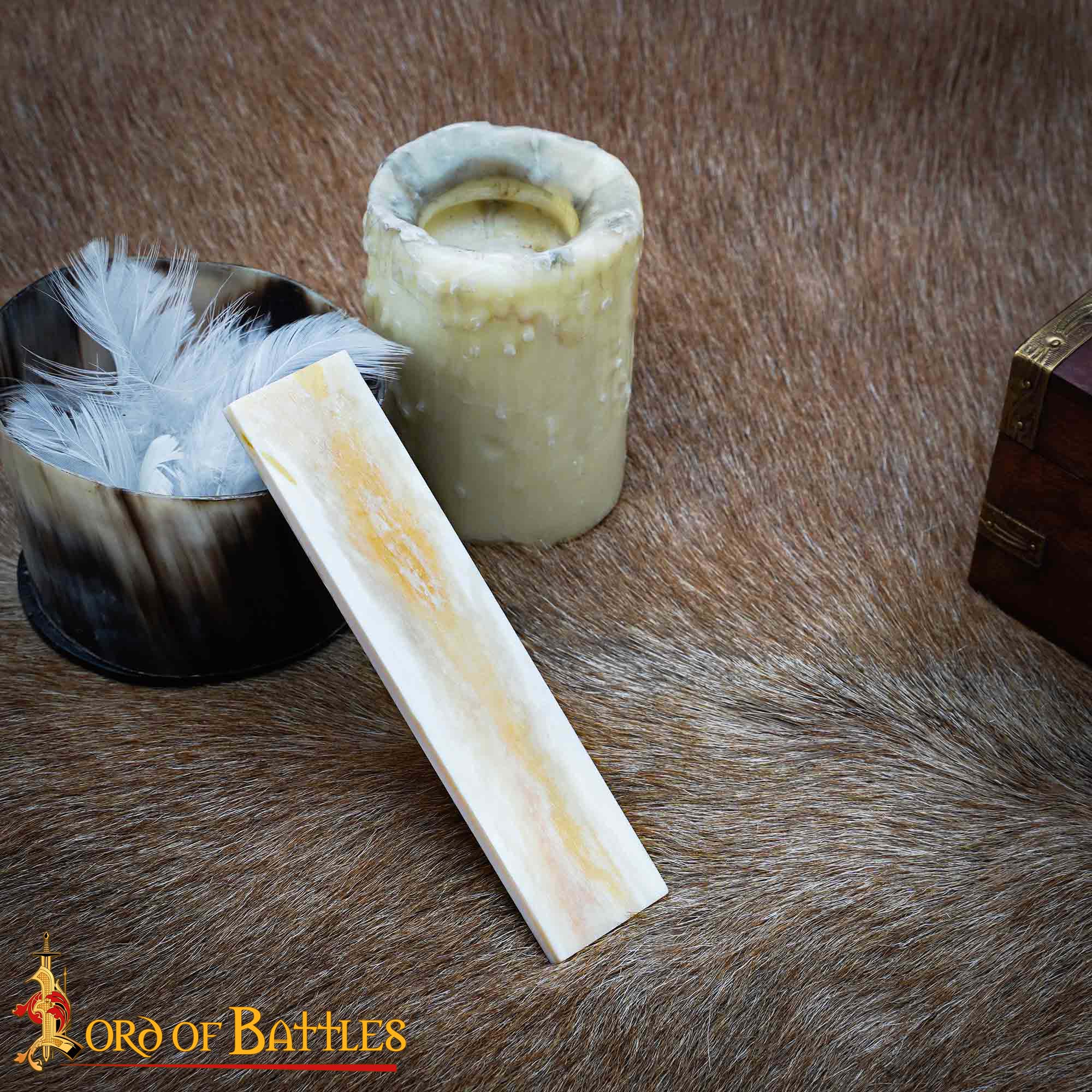 Cuchillo Medieval con Mango de Hueso Auténtico - Imagen 11