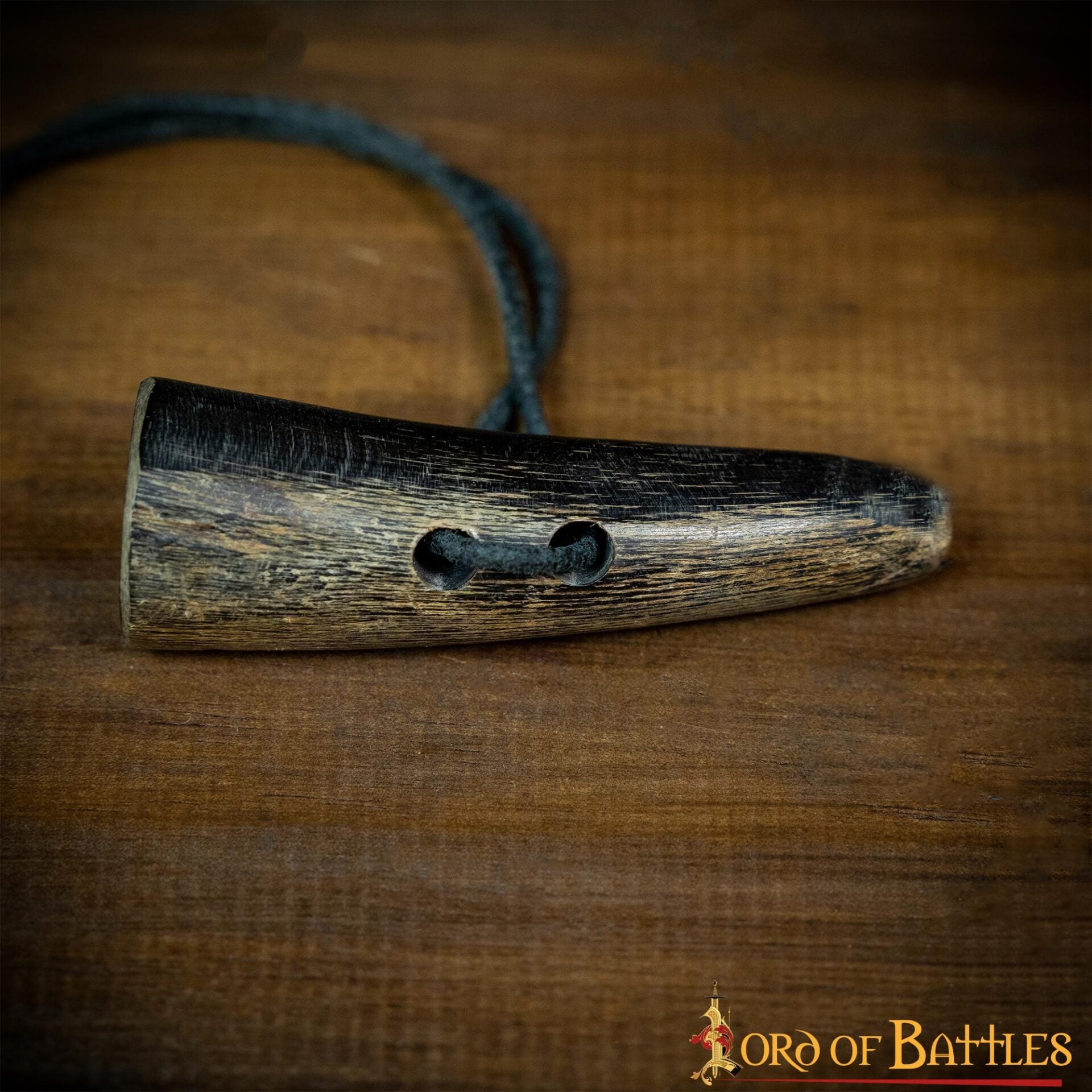 Toggles Medievales Vikingos de Cuerno de Buey - Juego de 5 Cierres Artesanales de Cuerno Natural - Imagen 15