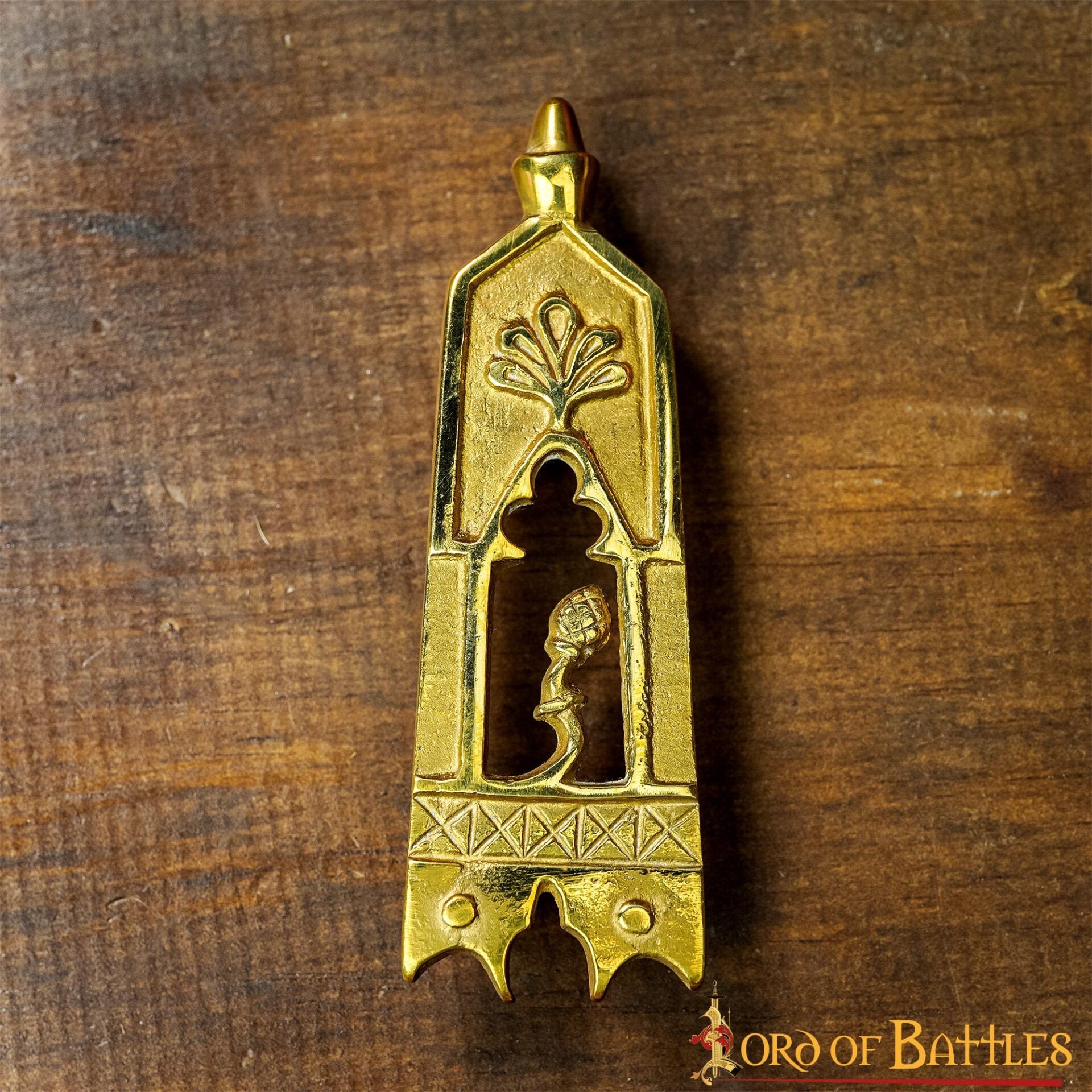 Capuchón Cerrado de Latón Macizo para Cinturón de Cardo Puro - Imagen 13