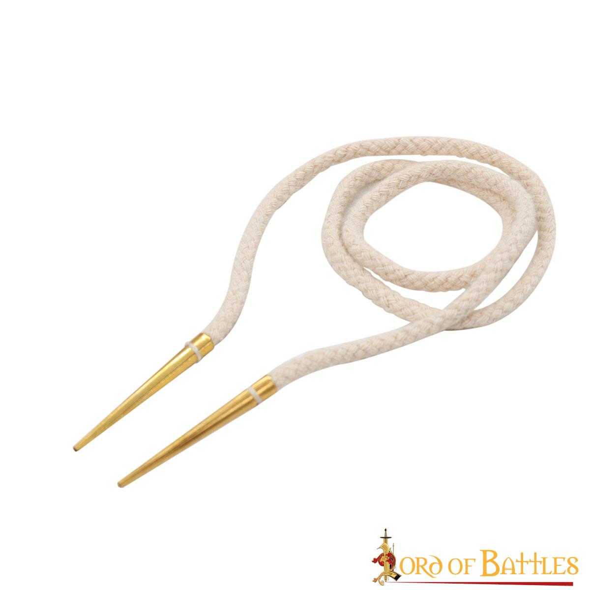 Aiglets Medievales de Latón - Juego de 10 Puntas de Cordón Resistentes (3,6 Cm) - Imagen 13