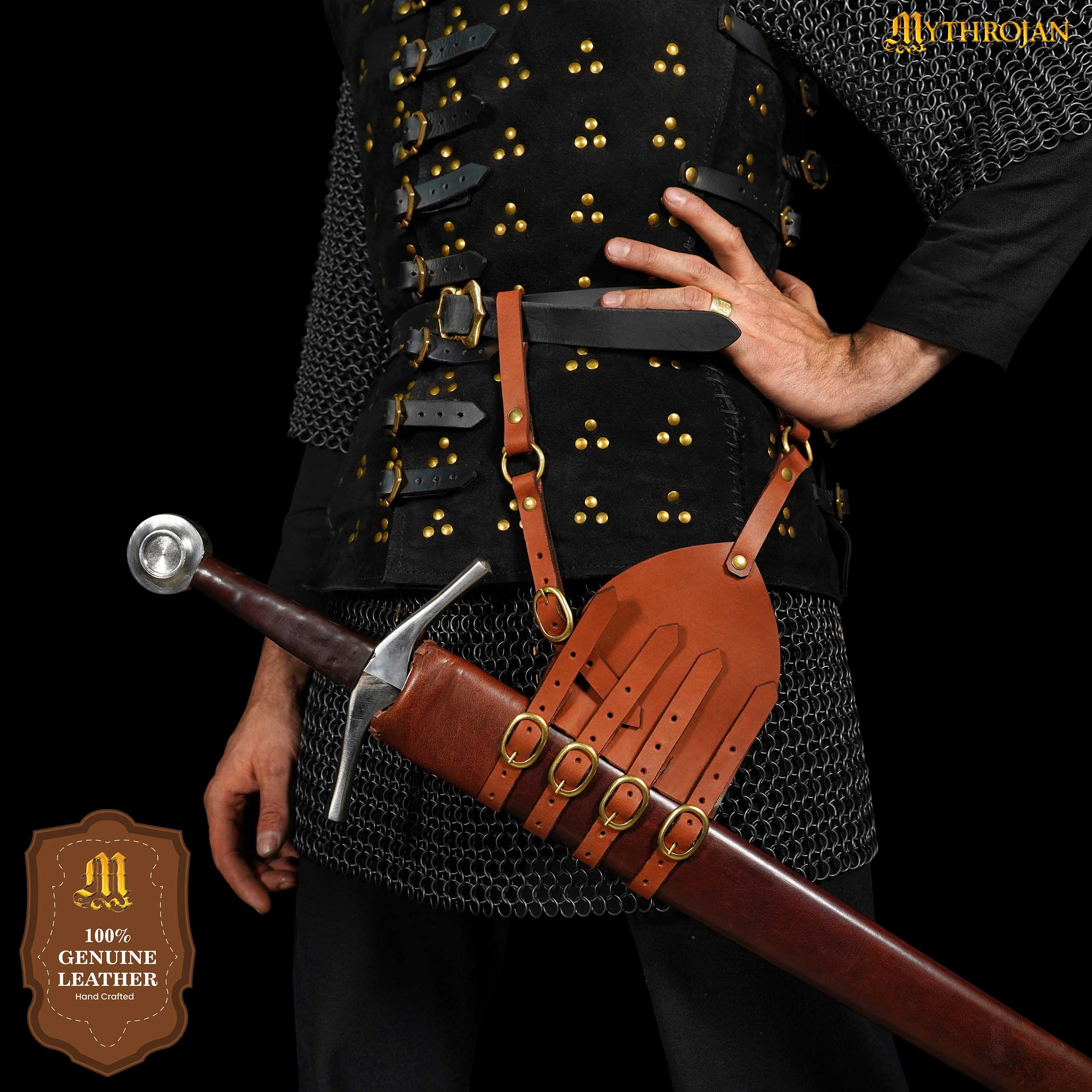 Mythrojan Renacimiento Medieval Estoque Rana - Imagen 5