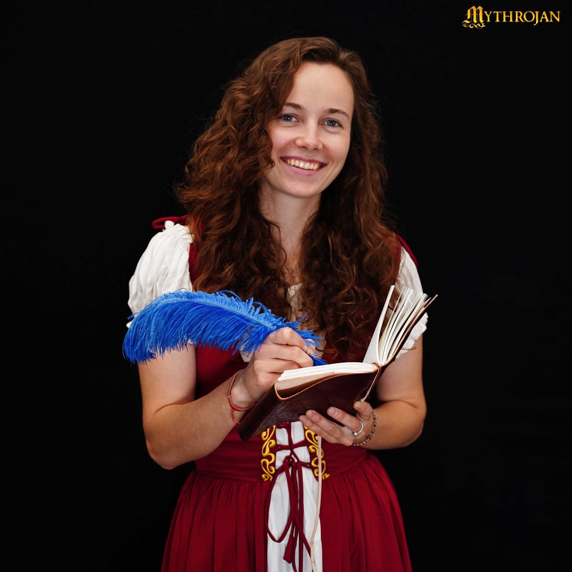 Diario de Cuero Mythrojan Tiger Diario Vintage Rústico - Imagen 5