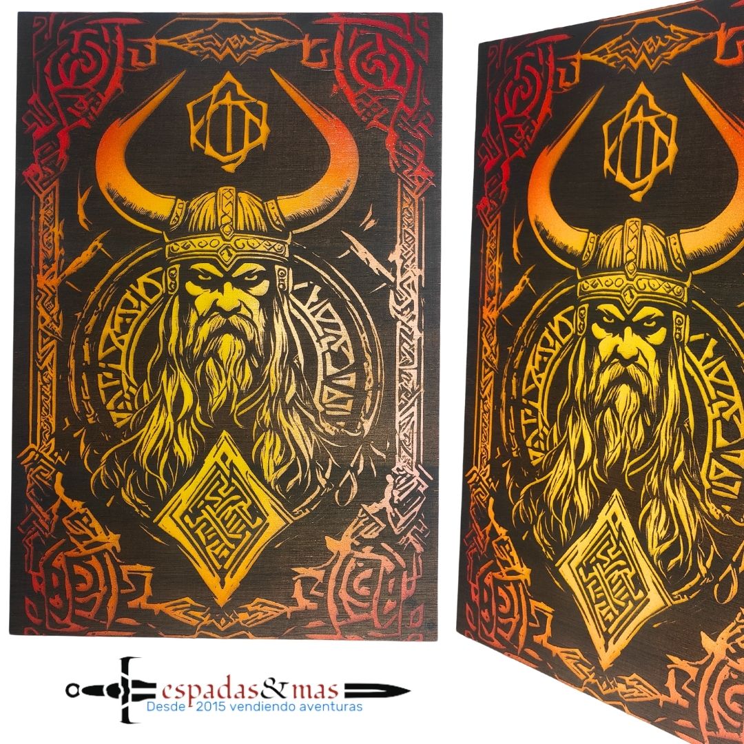 Viking face painting 2