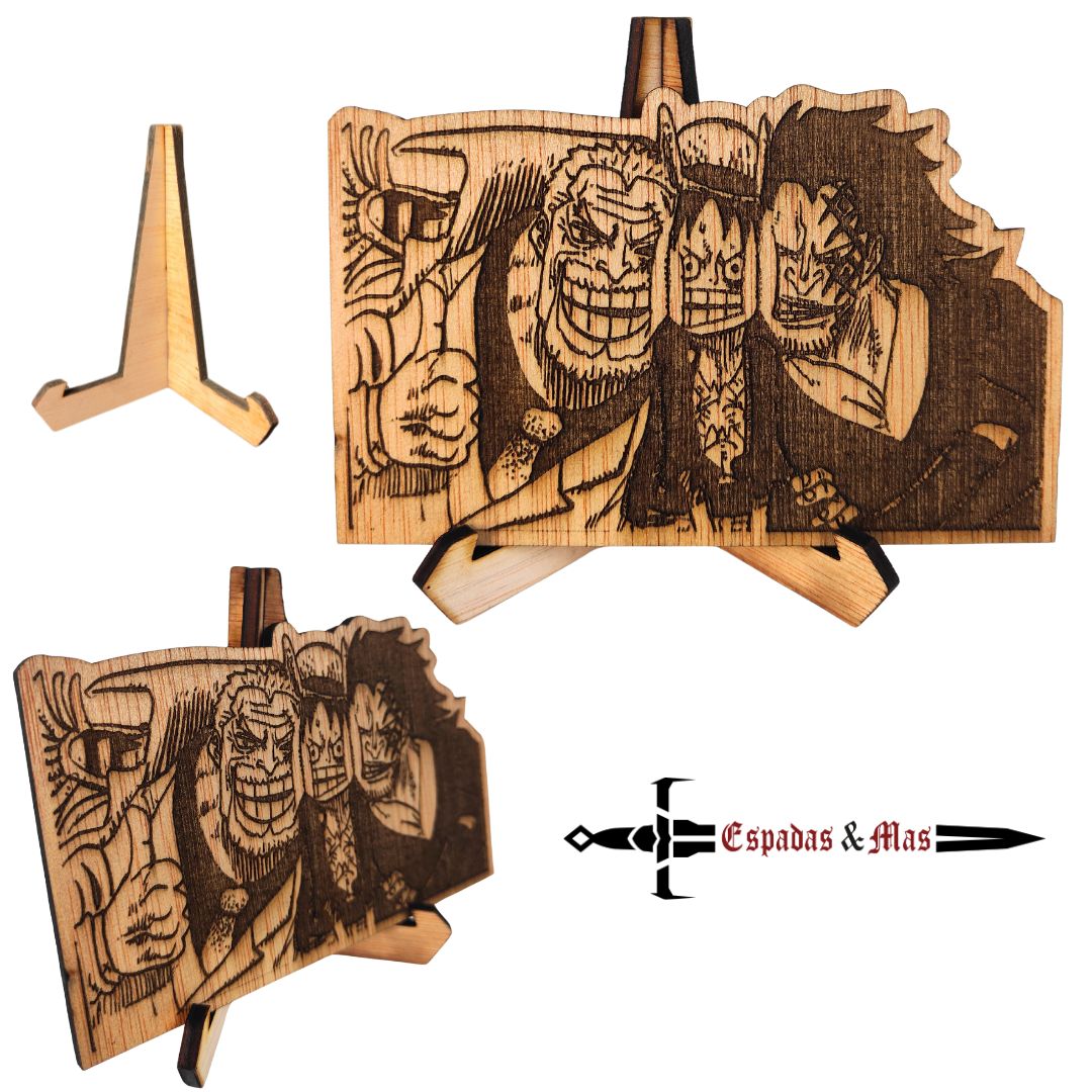 Cartel familia Luffy