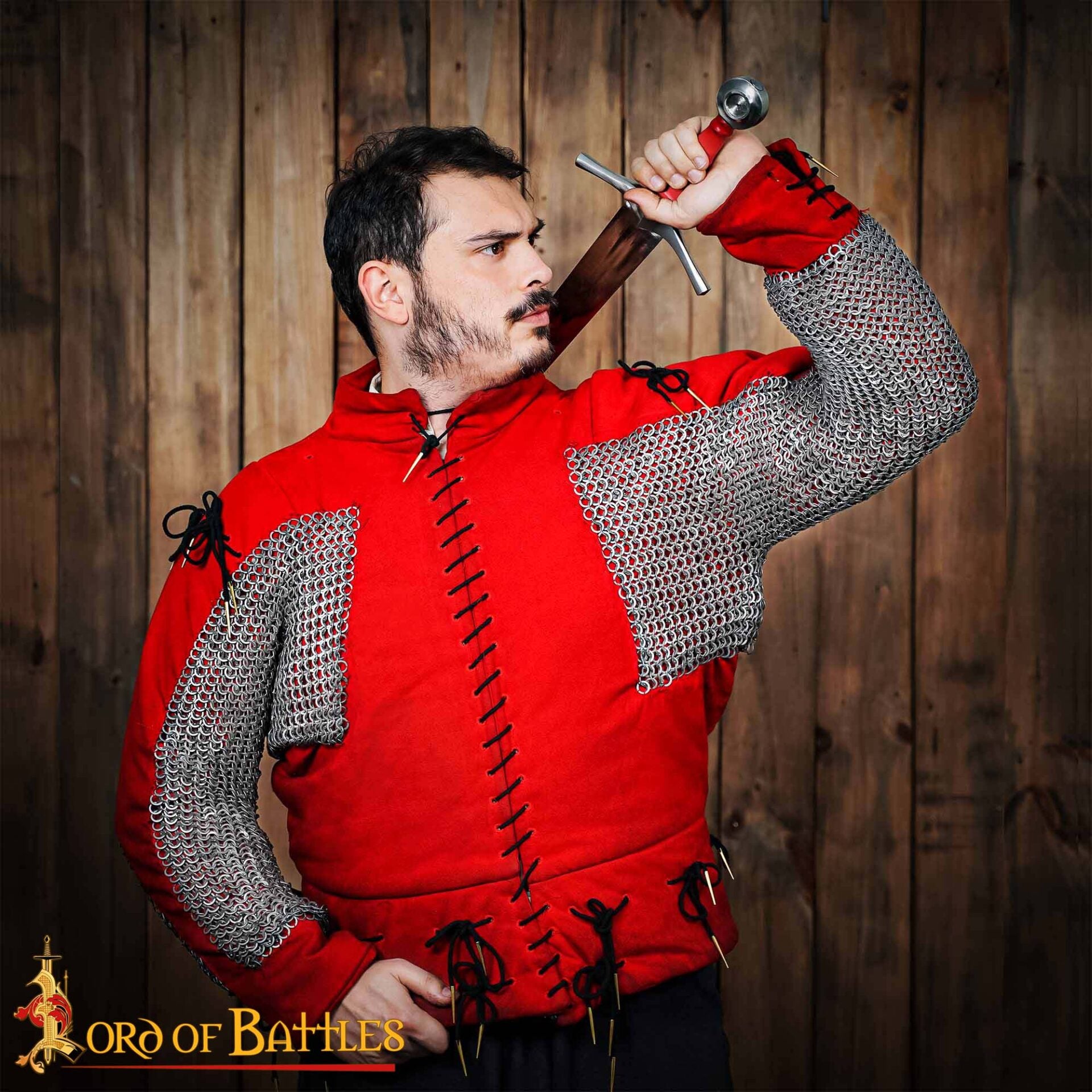 Anillas de Cota de Malla - Anillo Redondo Remachado de 8 Mm - Calibre 18, Acero Dulce, Natural - Ideal para Larp, Cosplay y Reenactments - Imagen 6