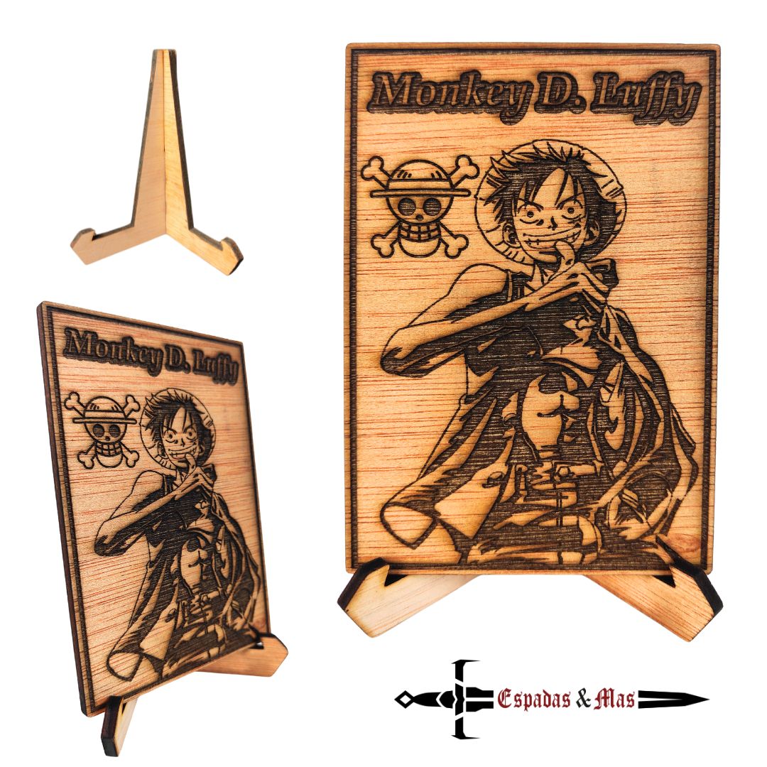 Imagen de Cartel Monkey D. Luffy parte de nuestra colección en Espadas y más, sitio oficial.