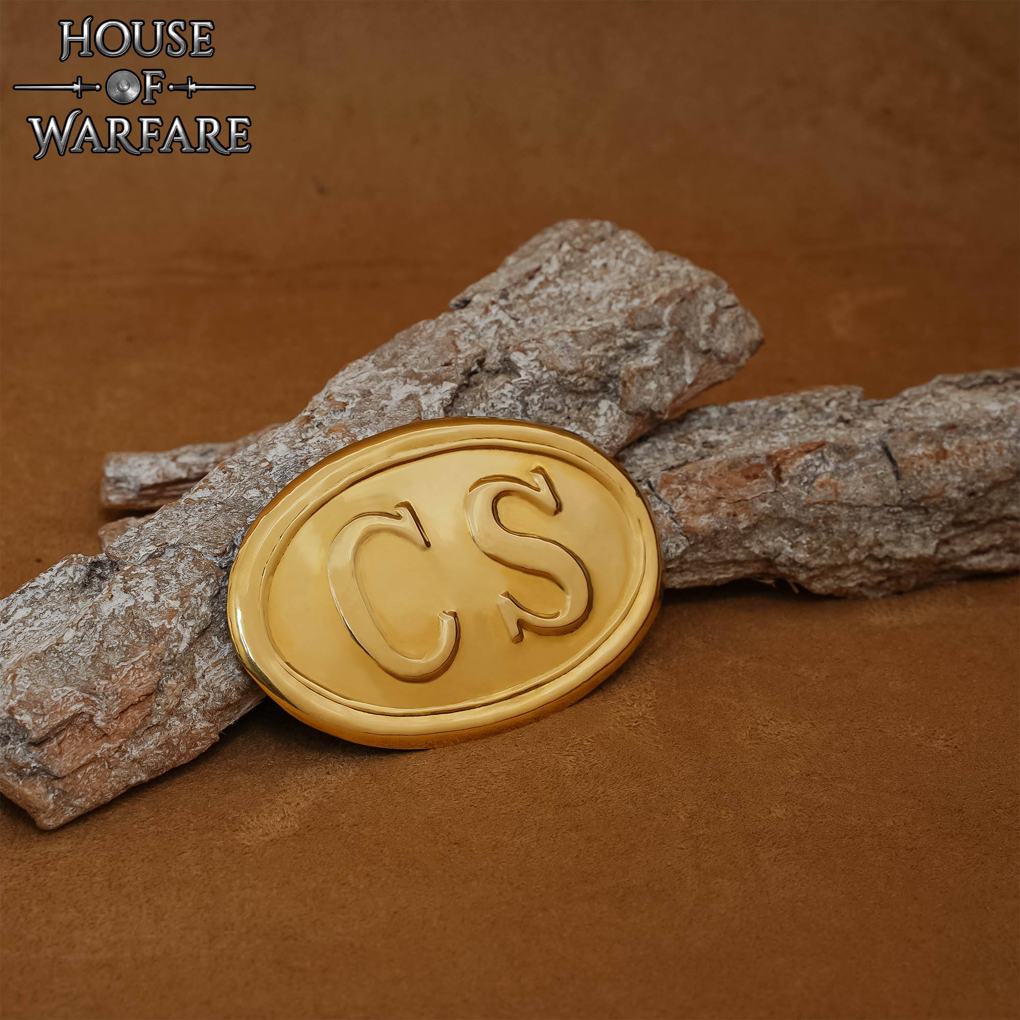 Cs Hebilla Redonda de Latón - Imagen 5