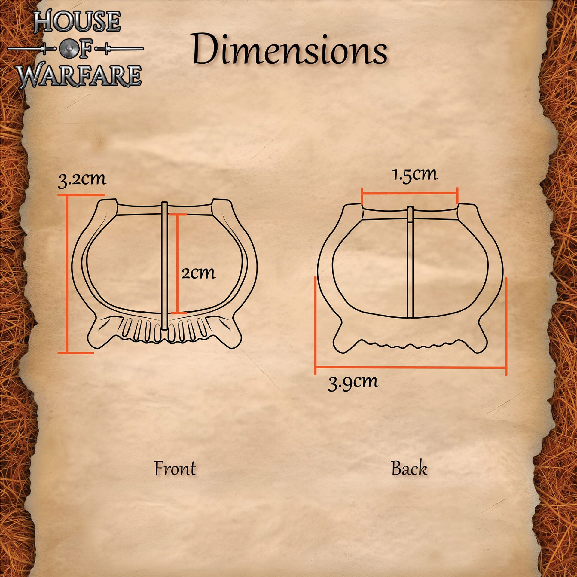 Hebilla Medieval Pequeña - Imagen 4